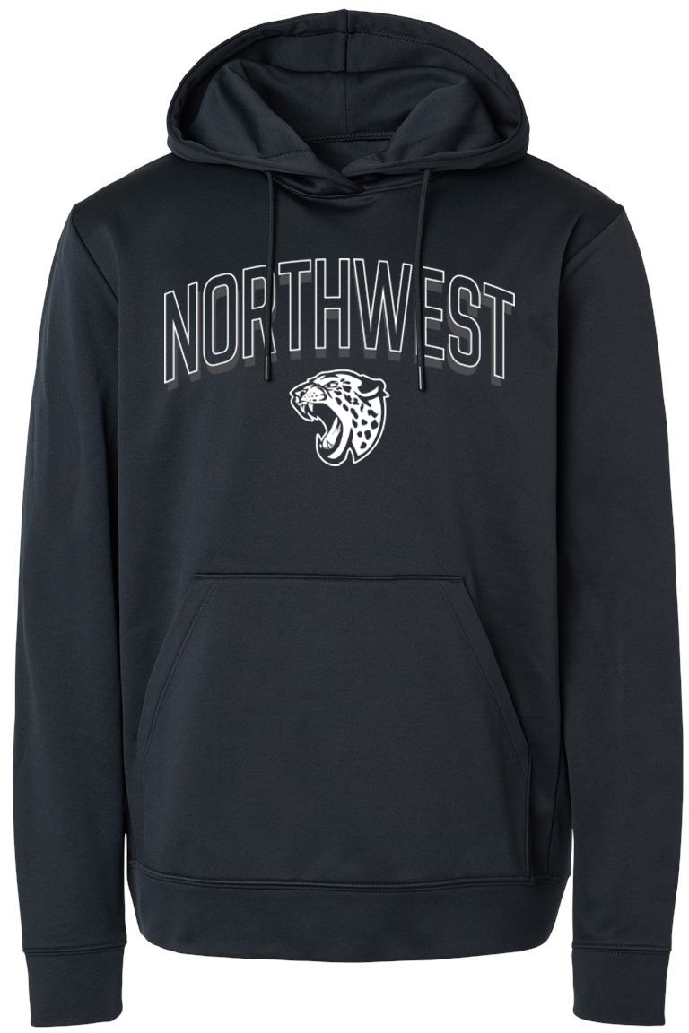 Pel Athletic Adult Northwest High School Black Pullover Hoodie