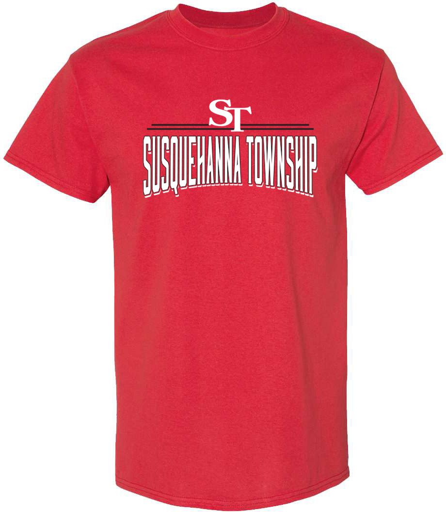Pel Athletic Adult Susquehanna Twp High School Red T-Shirt