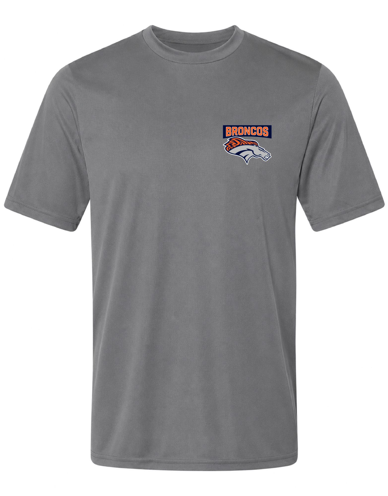 Pel Athletic Adult East Forsyth High School Steel Gray T-Shirt