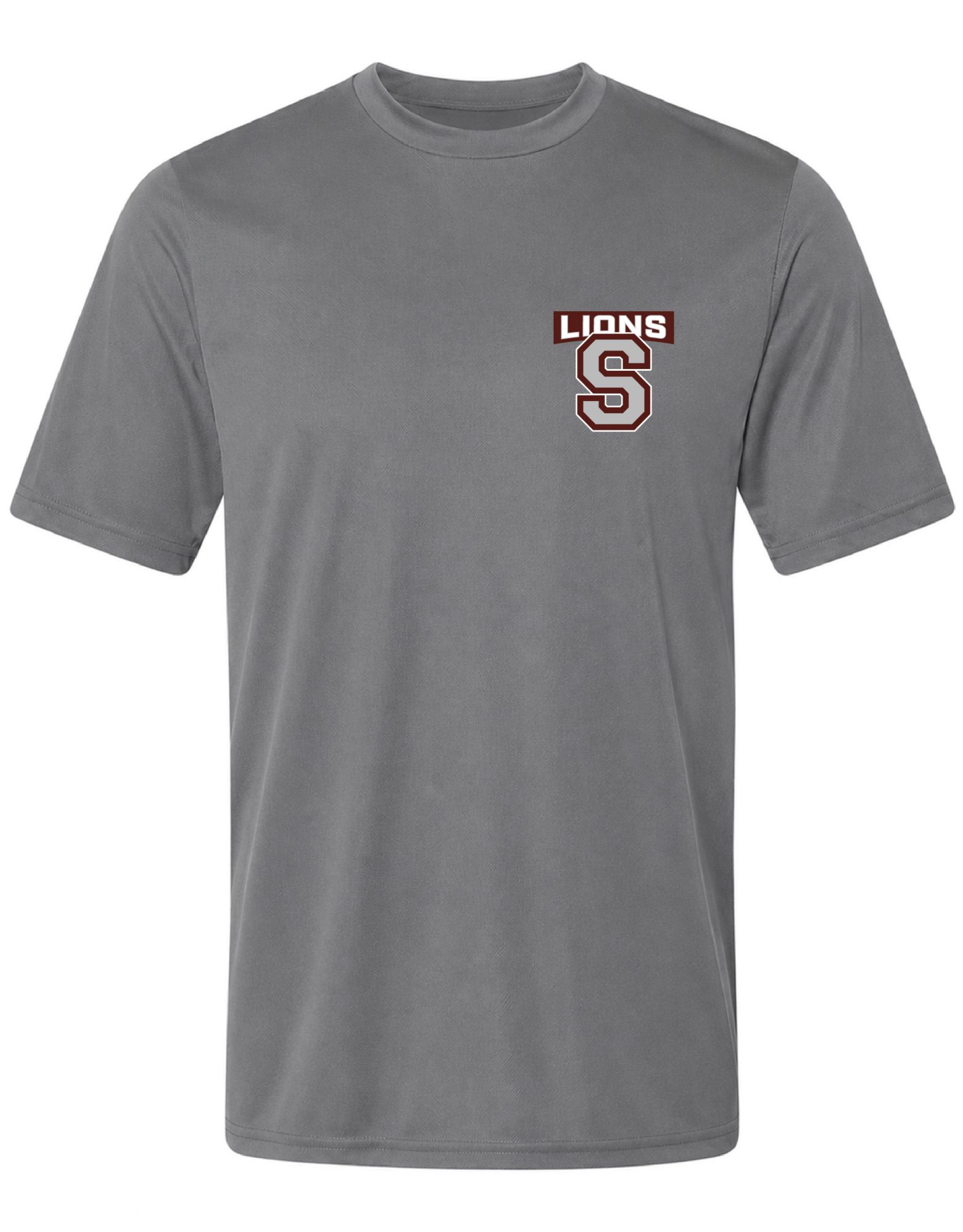 Pel Athletic Adult State College Area High School Steel Gray T-Shirt