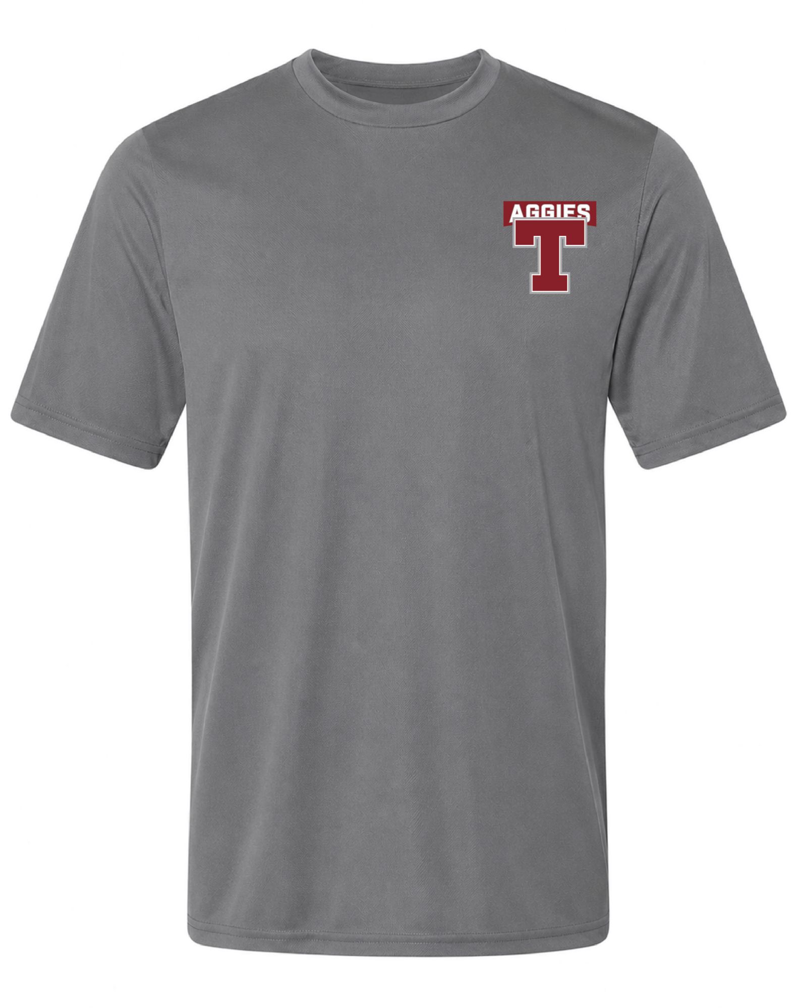 Pel Athletic Adult Tate High School Steel Gray T-Shirt