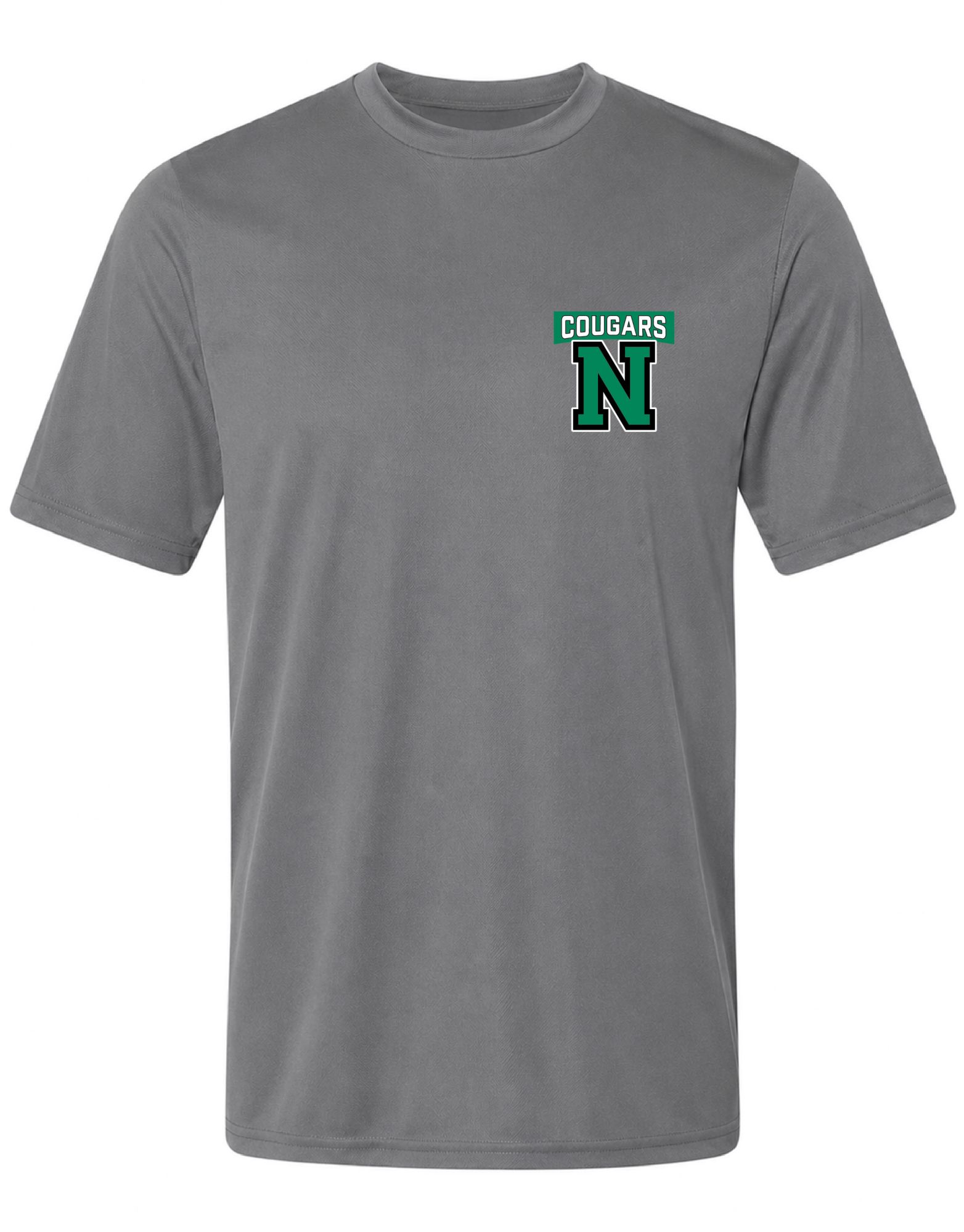 Pel Athletic Adult Niwot High School Steel Gray T-Shirt