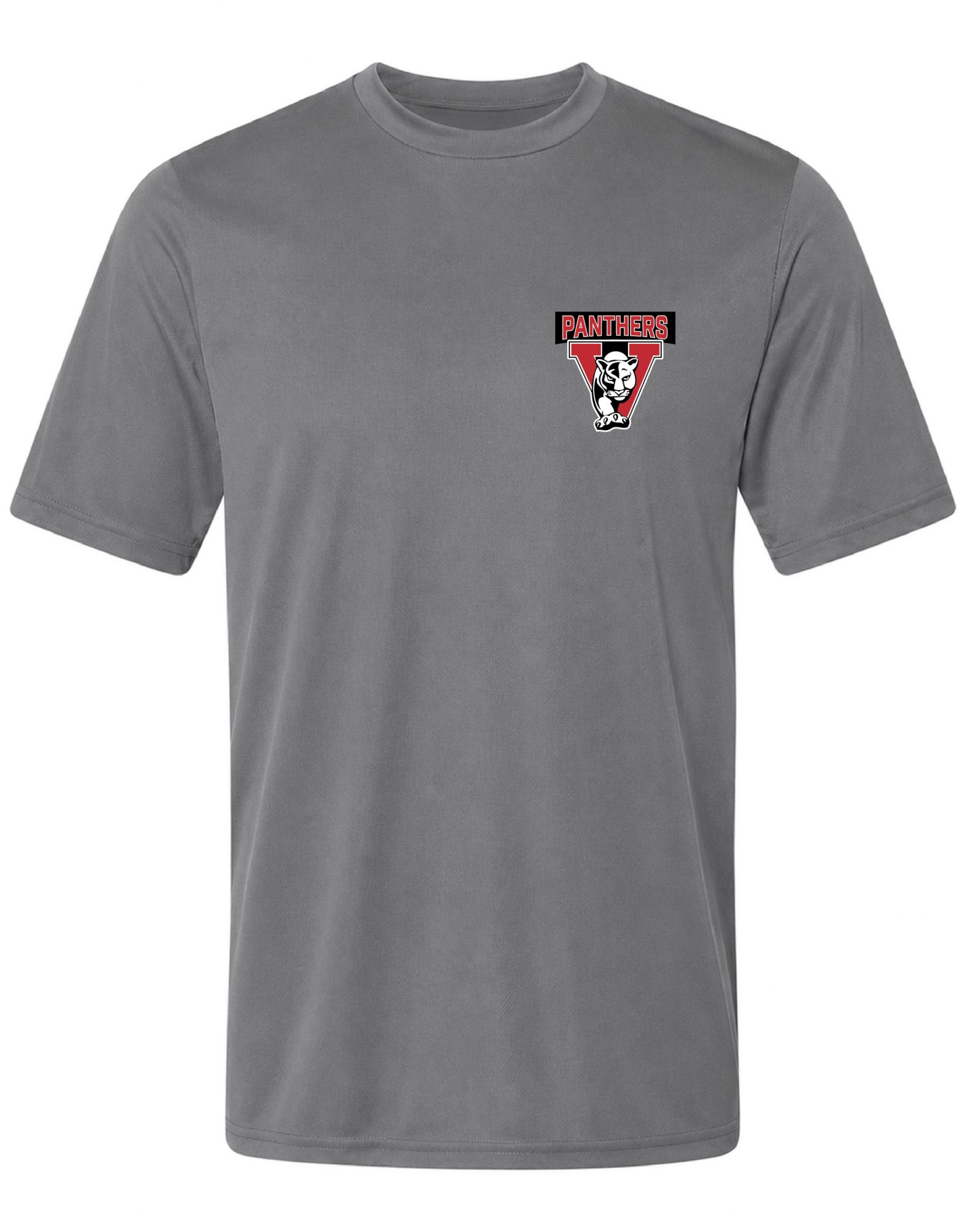 Pel Athletic Adult Vista High School Steel Gray T-Shirt