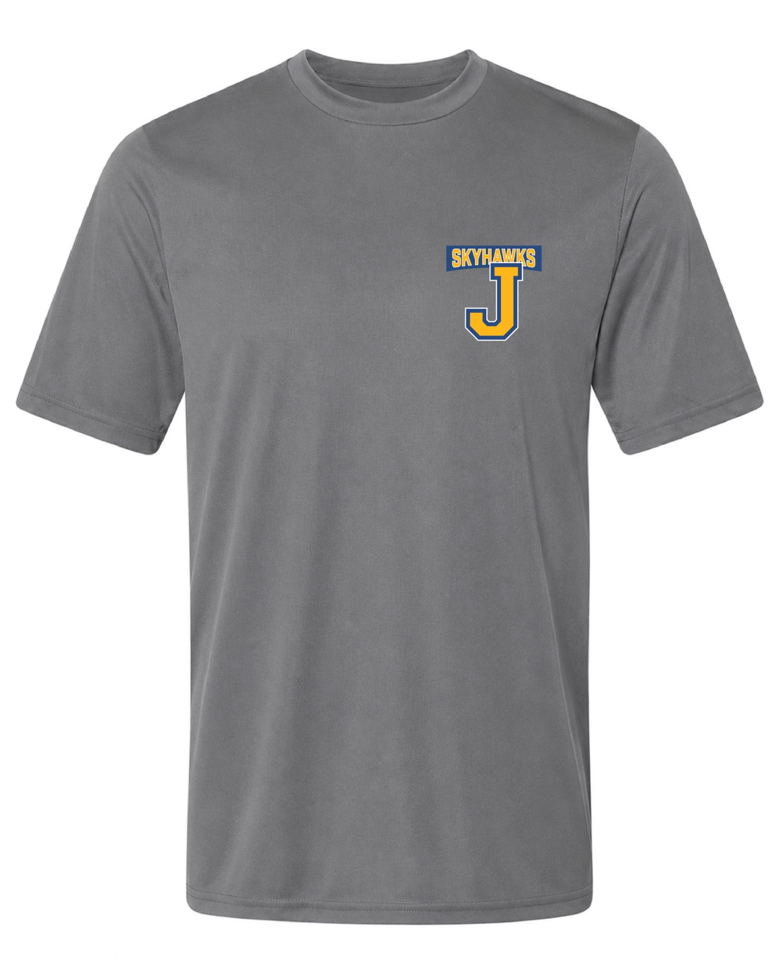 Pel Athletic Adult Johnsburg High School Steel Gray T-Shirt
