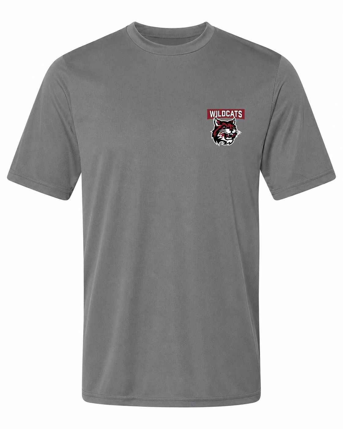 Pel Athletic Adult Newark Senior High School Steel Gray T-Shirt