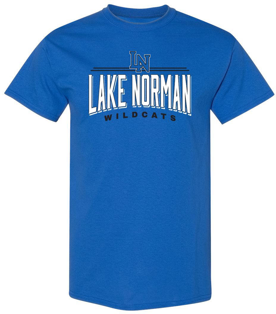 Pel Athletic Adult Lake Norman High School Royal T-Shirt