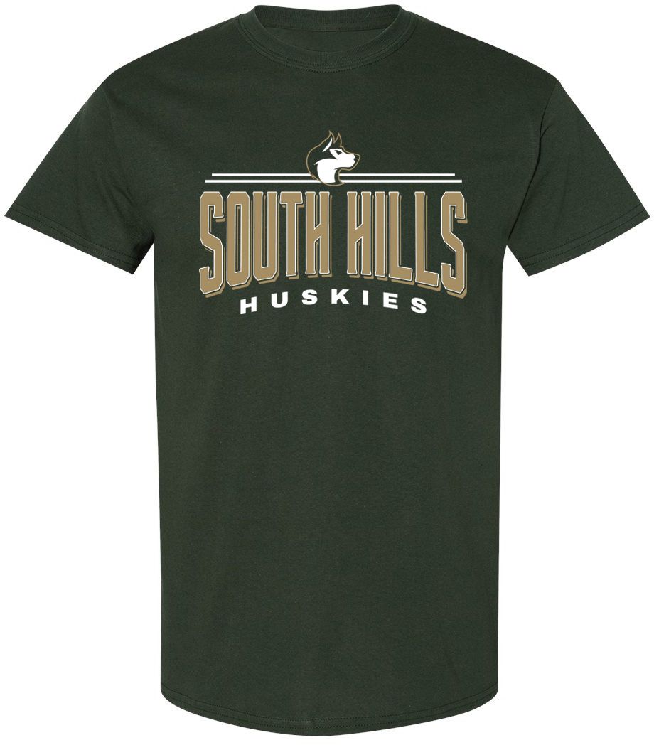 Pel Athletic Adult South Hills High School Forest T-Shirt