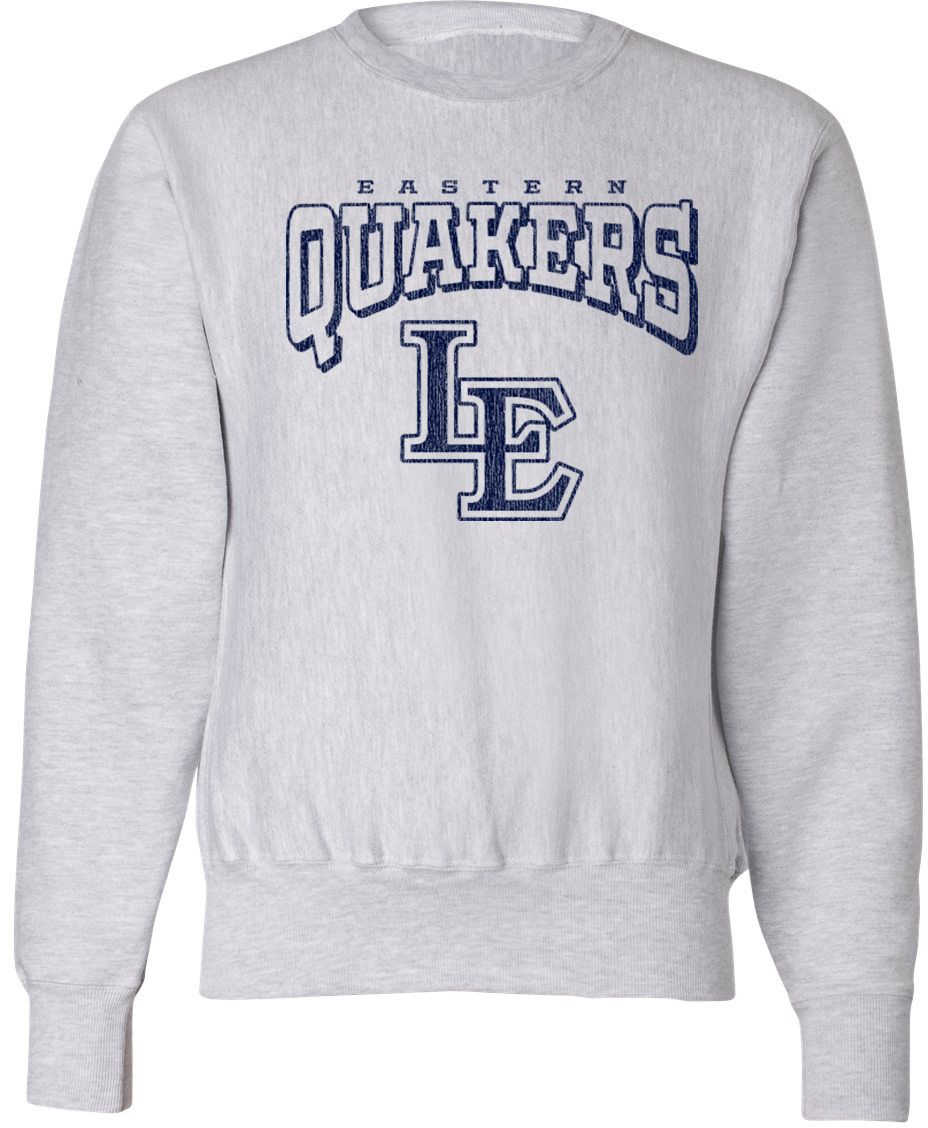 Pel Athletic Adult Eastern High School Ash Crewneck Sweatshirt