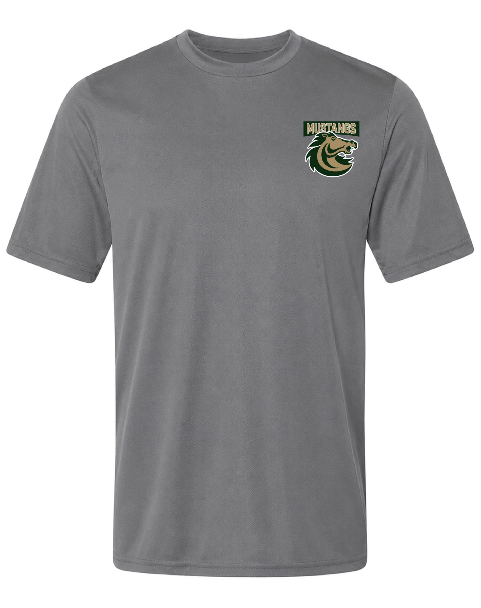 Pel Athletic Adult Monterey Trail High School Steel Gray T-Shirt