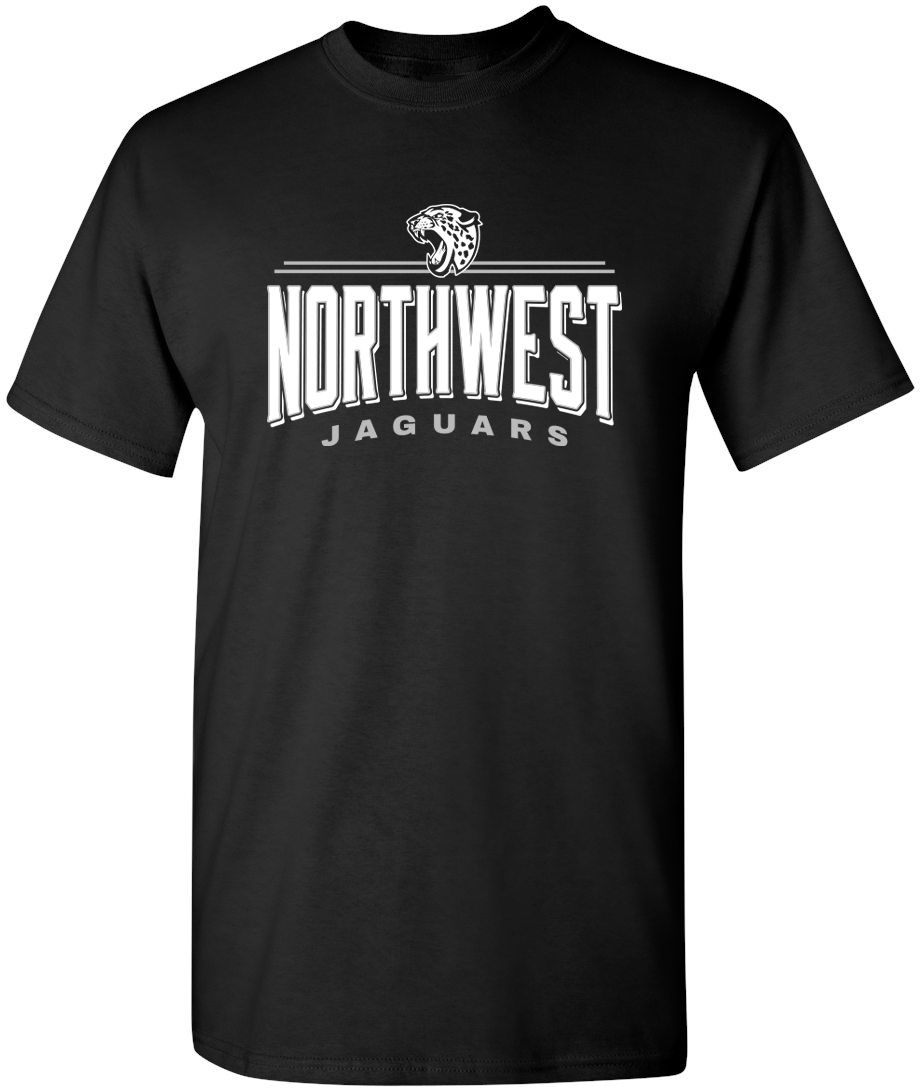 Pel Athletic Adult Northwest High School Black T-Shirt