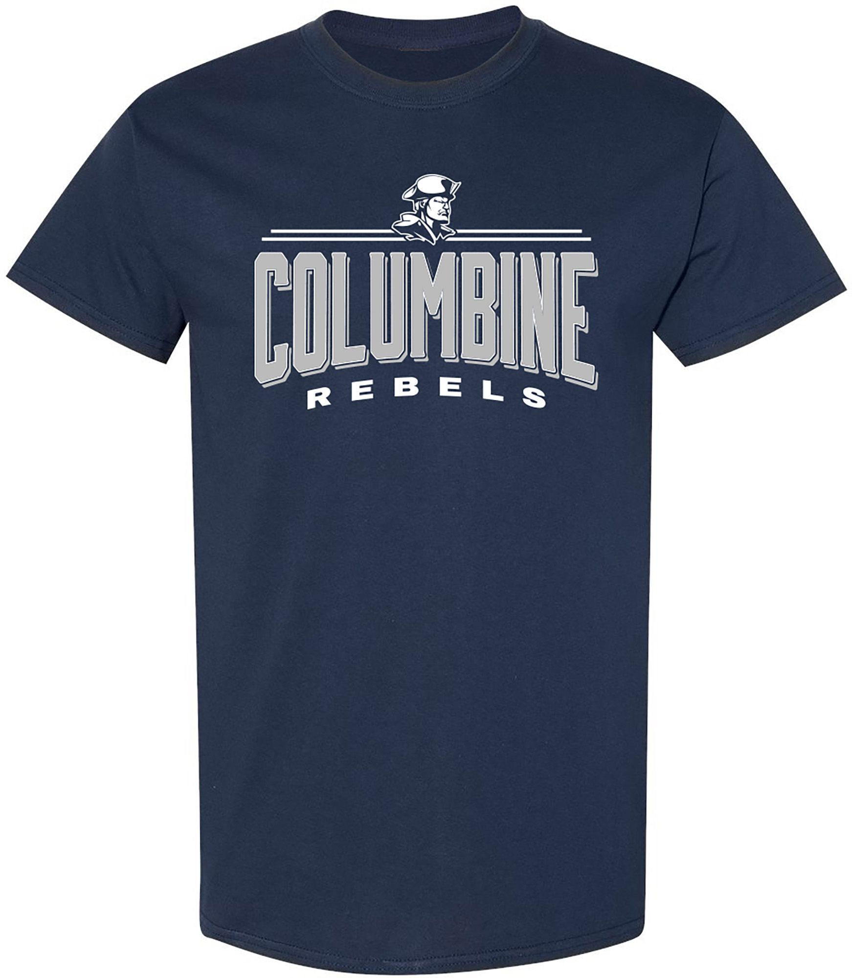 Pel Athletic Adult Columbine High School Navy T-Shirt