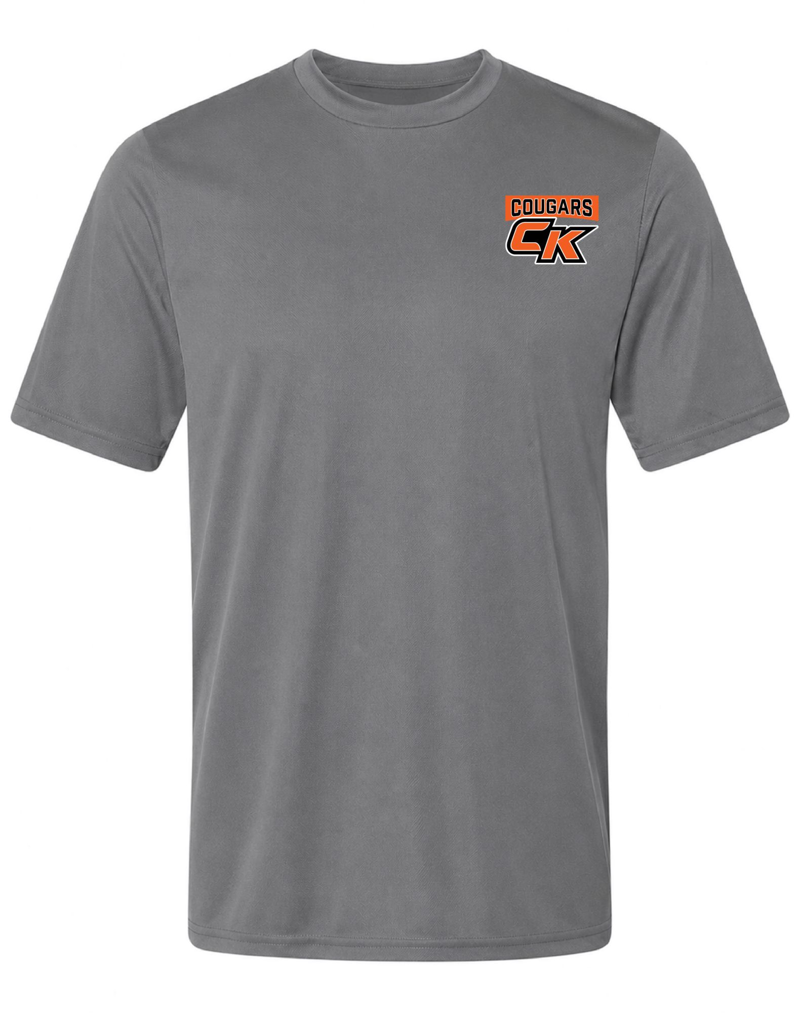 Pel Athletic Adult Central Kitsap High School Steel Gray T-Shirt
