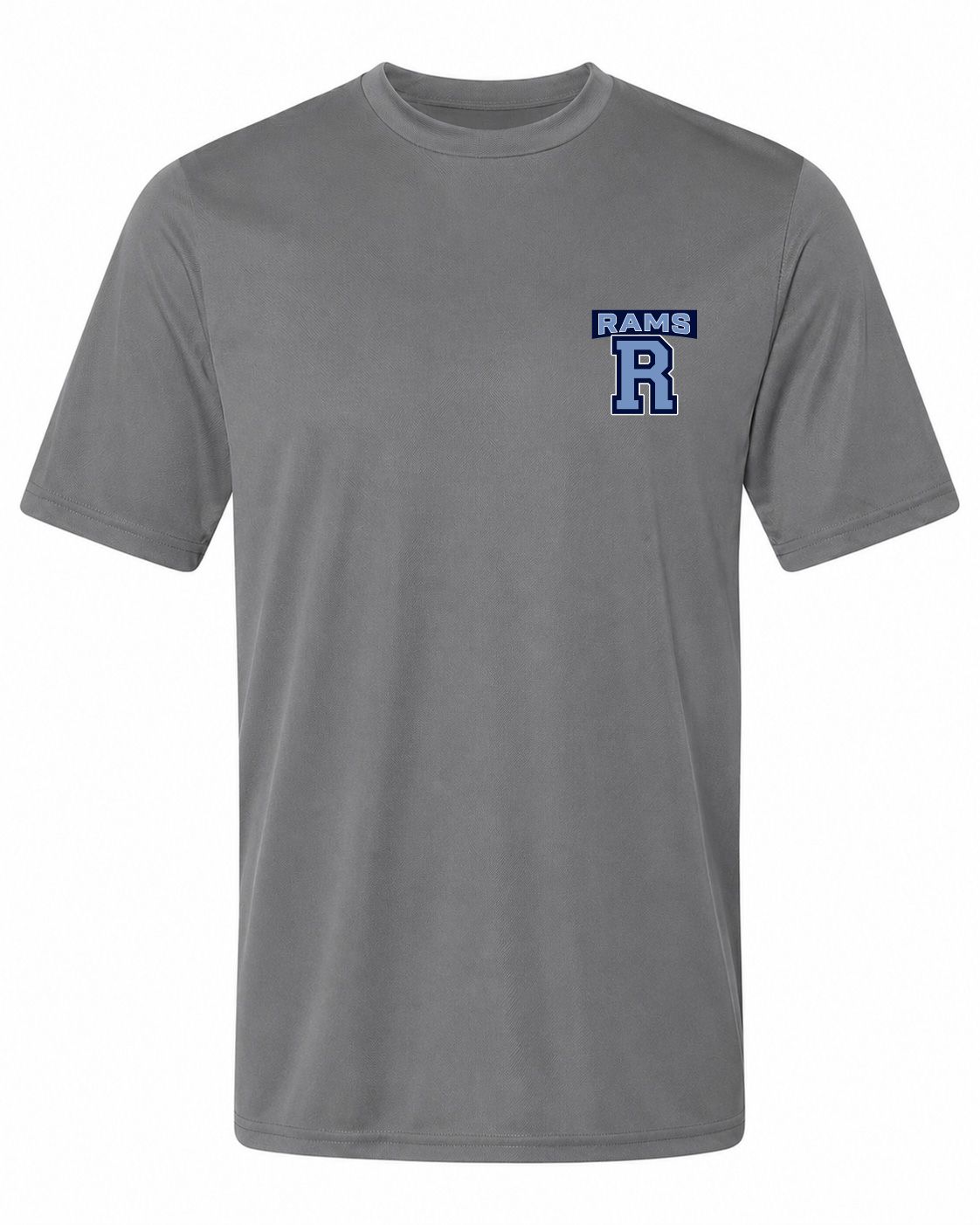 Pel Athletic Adult Rogers High School Steel Gray T-Shirt