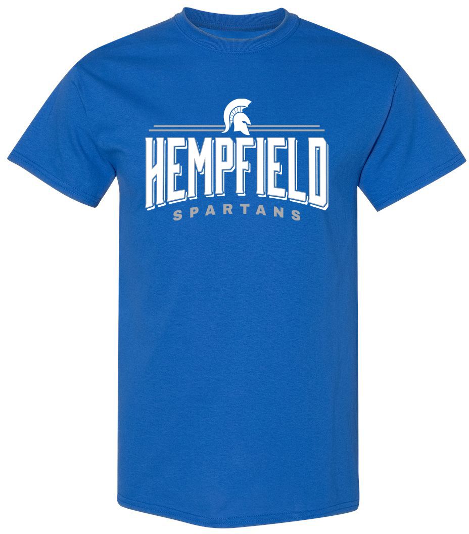 Pel Athletic Adult Hempfield Area High School Royal T-Shirt