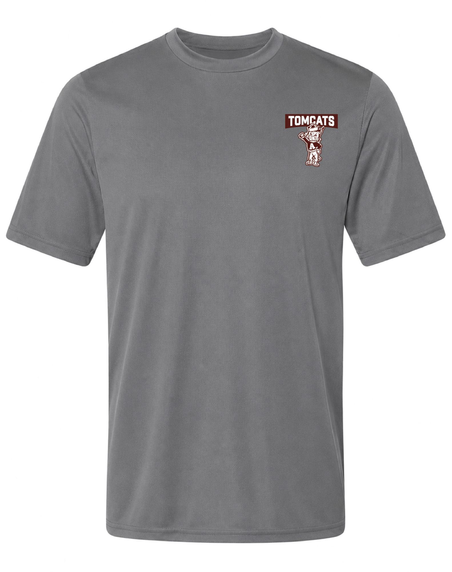Pel Athletic Adult Blazer High School Steel Gray T-Shirt