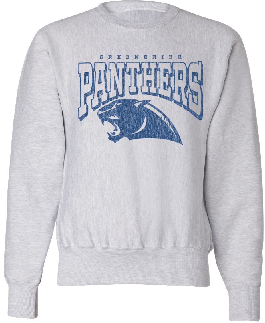 Pel Athletic Adult Greenbrier High School Ash Crewneck Sweatshirt