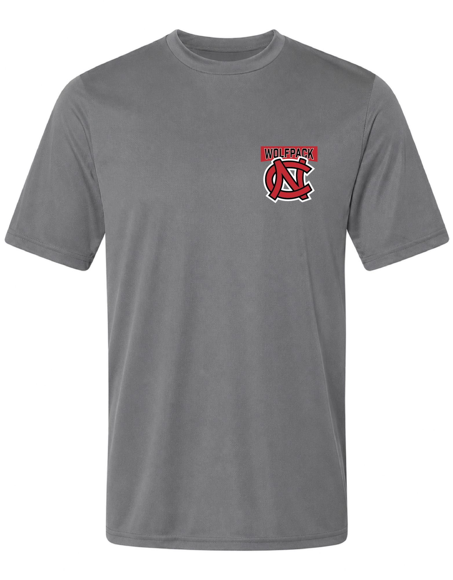 Pel Athletic Adult North Central High School Steel Gray T-Shirt