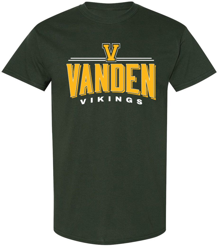 Pel Athletic Adult Vanden High School Forest T-Shirt