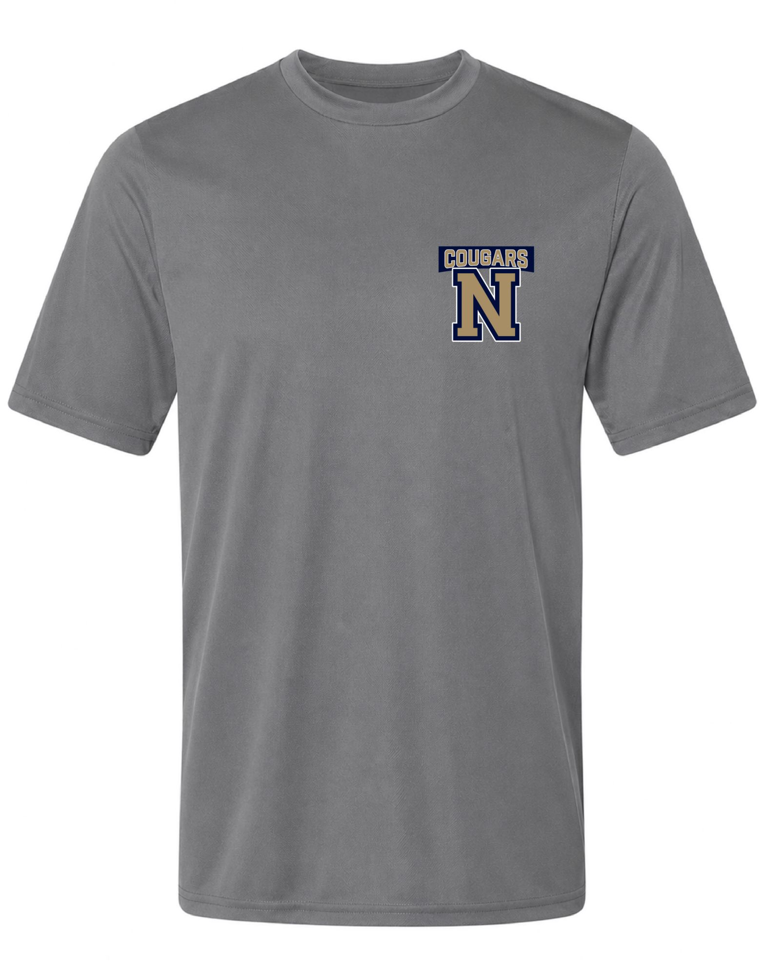 Pel Athletic Adult Newnan High School Steel Gray T-Shirt
