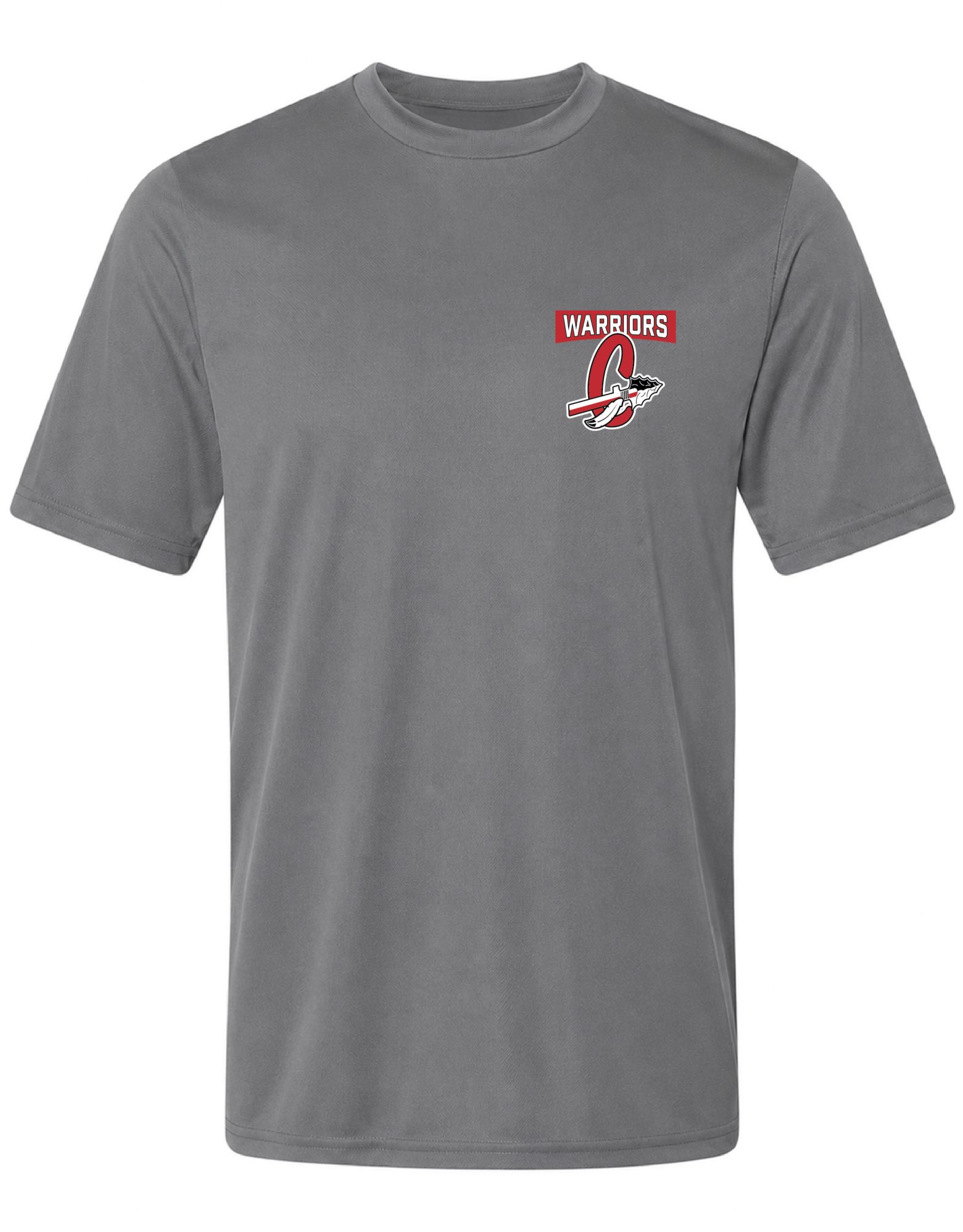Pel Athletic Adult Cherokee High School Steel Gray T-Shirt