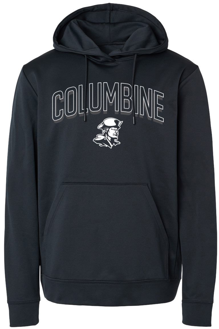 Pel Athletic Adult Columbine High School Black Pullover Hoodie