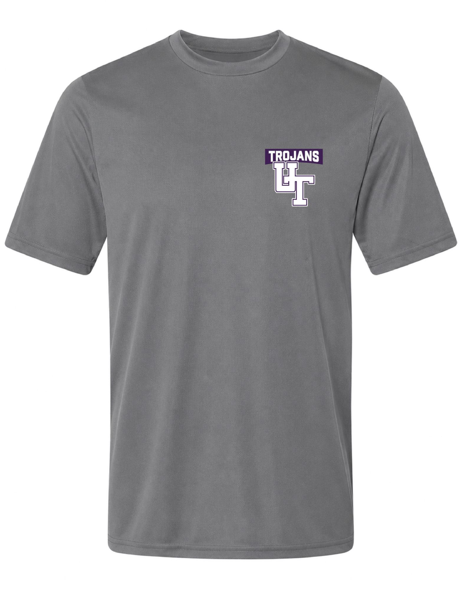 Pel Athletic Adult University High School Steel Gray T-Shirt