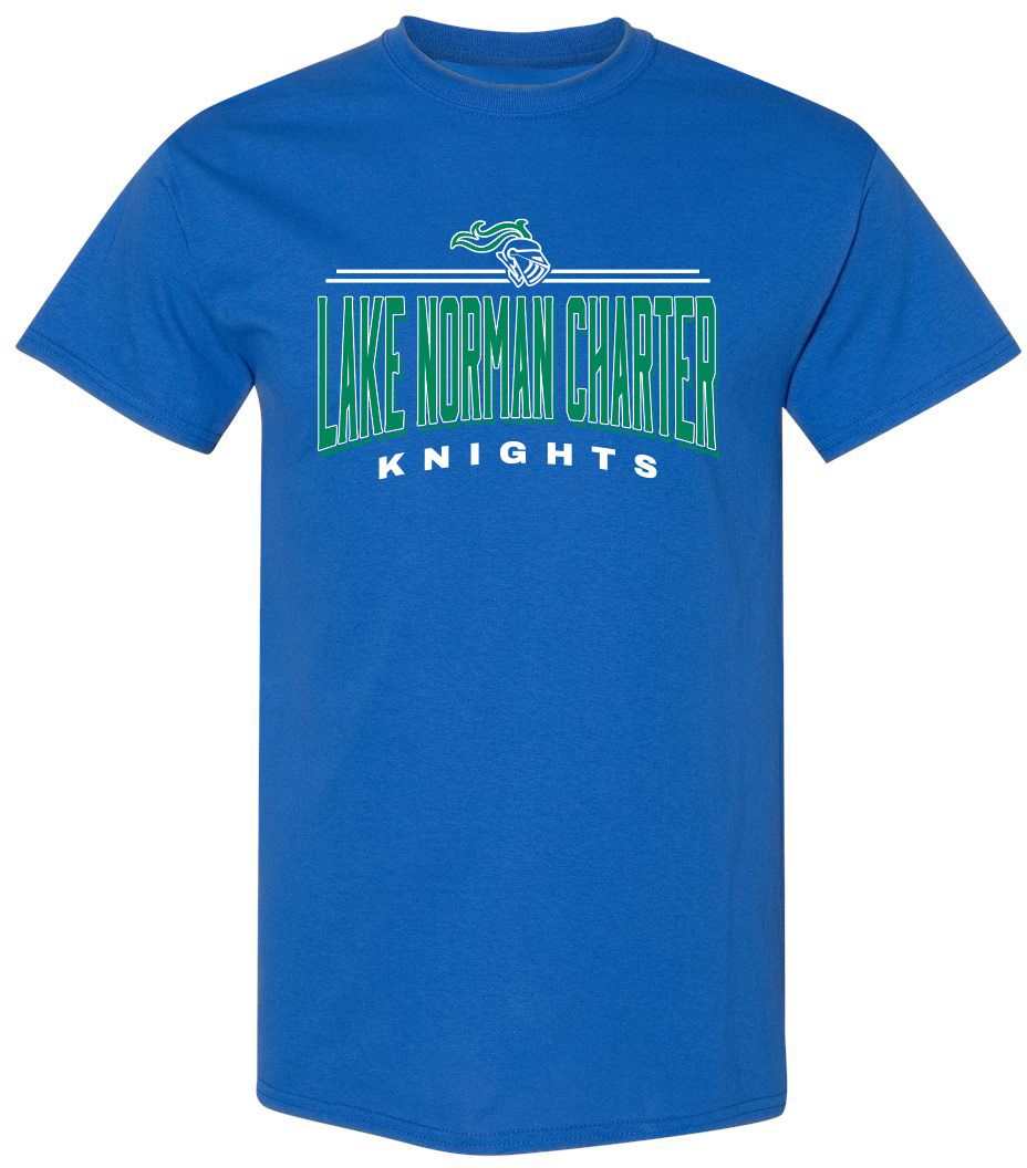 Pel Athletic Adult Lake Norman Charter School Royal T-Shirt