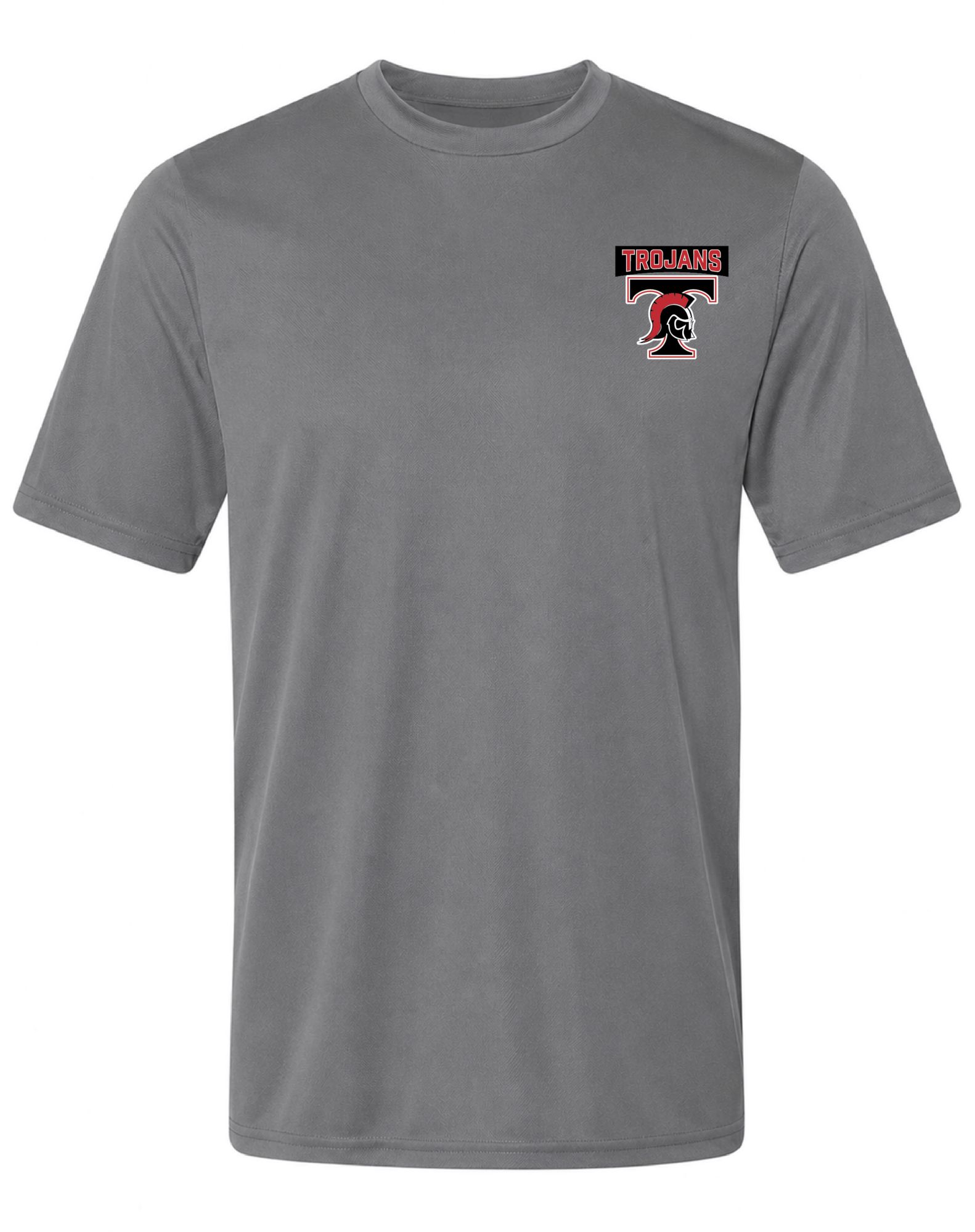 Pel Athletic Adult Trinity High School Steel Gray T-Shirt