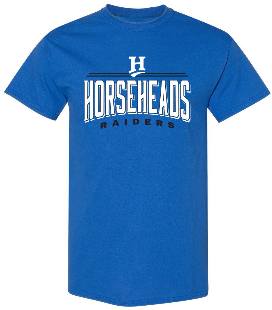 Pel Athletic Adult Horseheads Central High School Royal T-Shirt