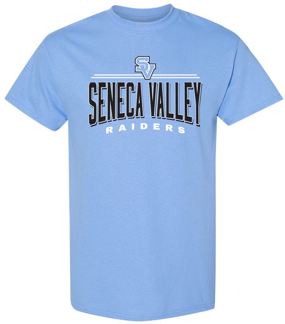 Pel Athletic Adult Seneca Valley High School Blue T-Shirt