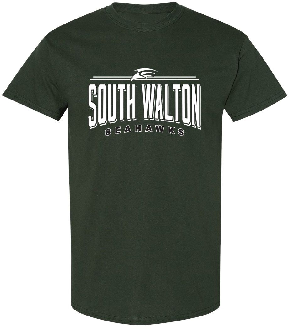 Pel Athletic Adult South Walton High School Forest T-Shirt