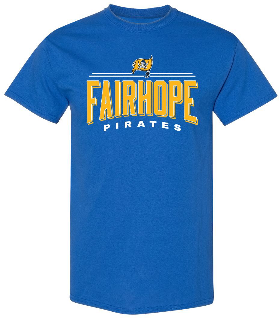 Pel Athletic Adult Fairhope High School Royal T-Shirt