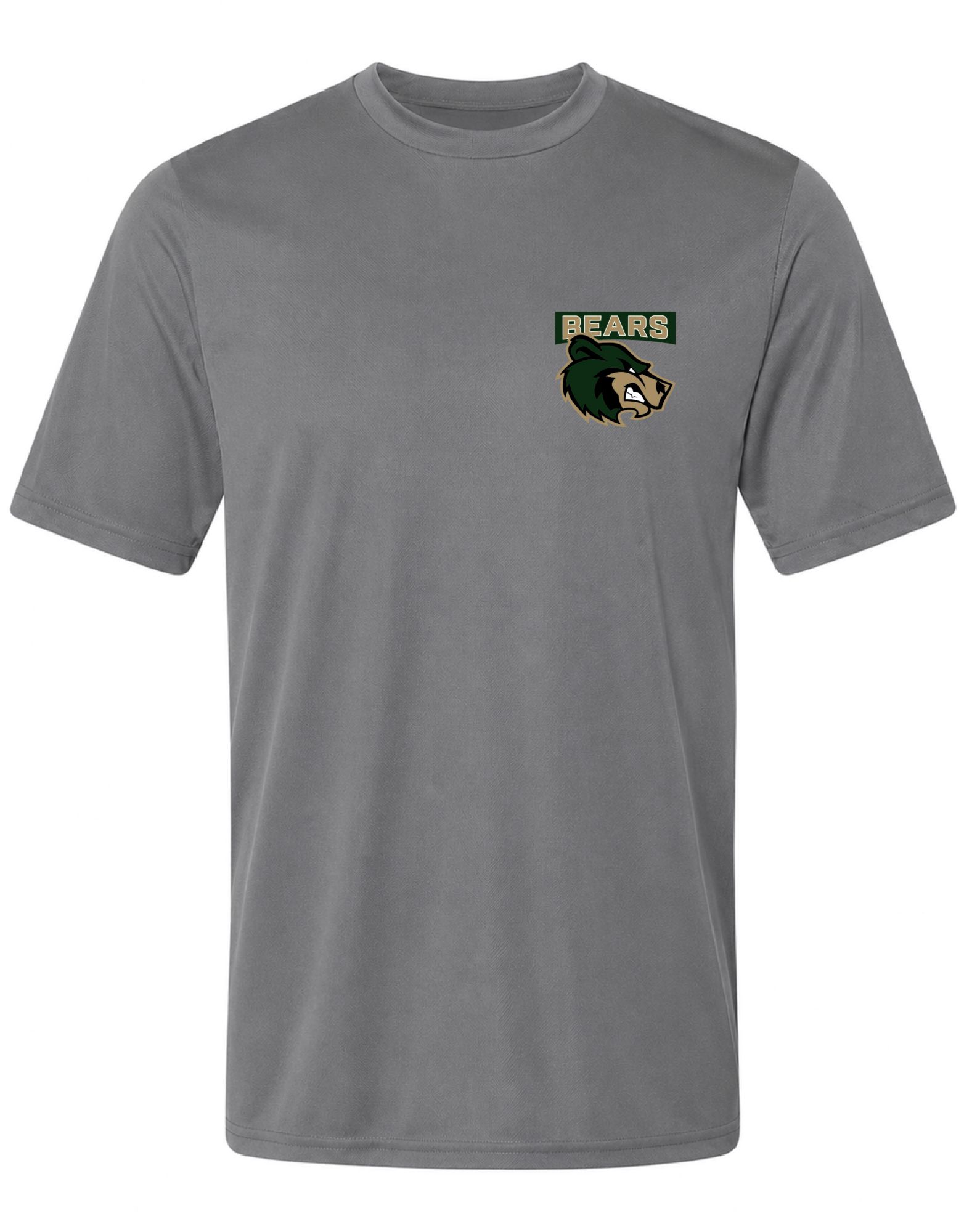 Pel Athletic Adult Greater New Bedford Vo Tech High Steel Gray T-Shirt