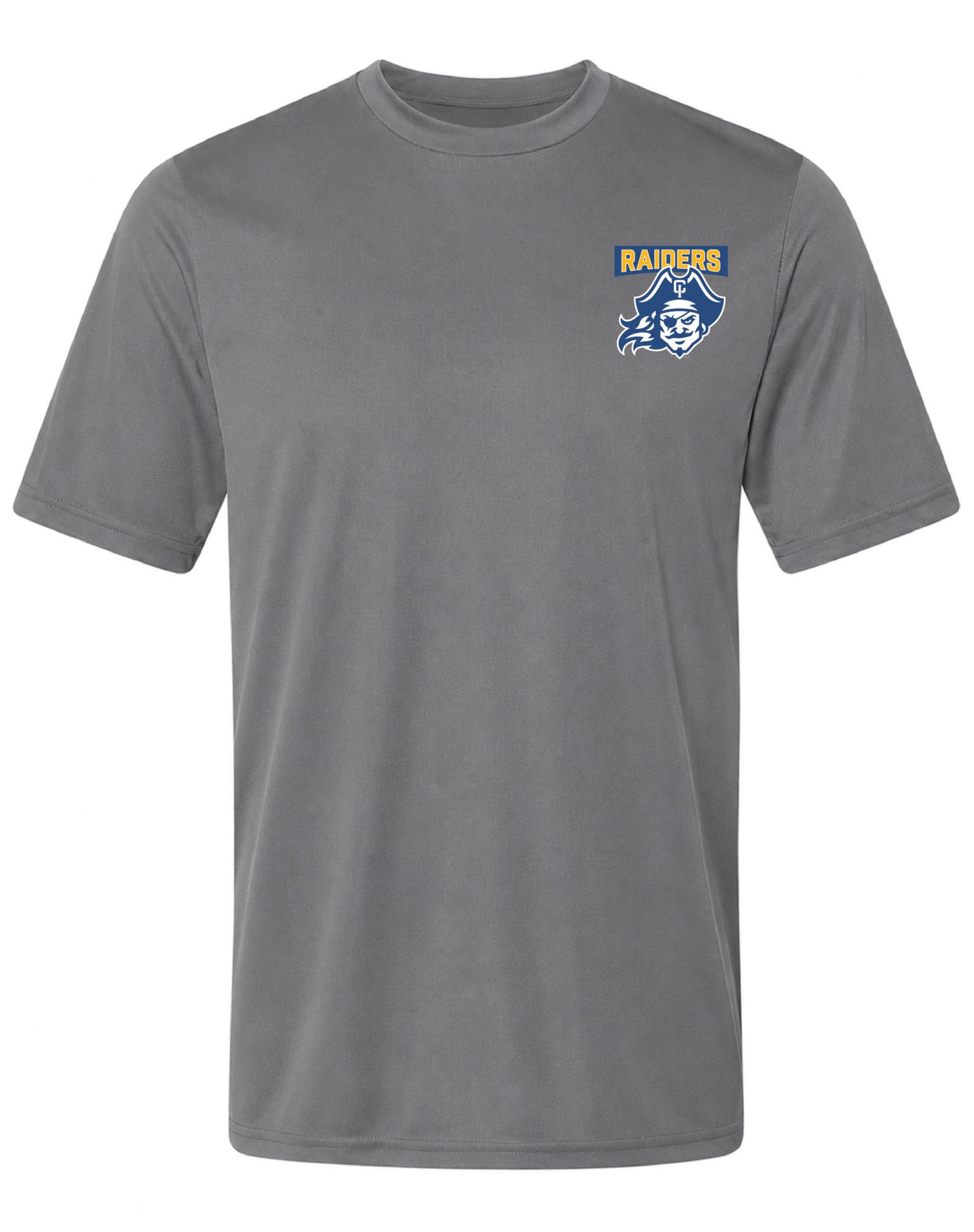 Pel Athletic Adult Channel Islands High School Steel Gray T-Shirt, Men's, Large | Great Father's Day Gift