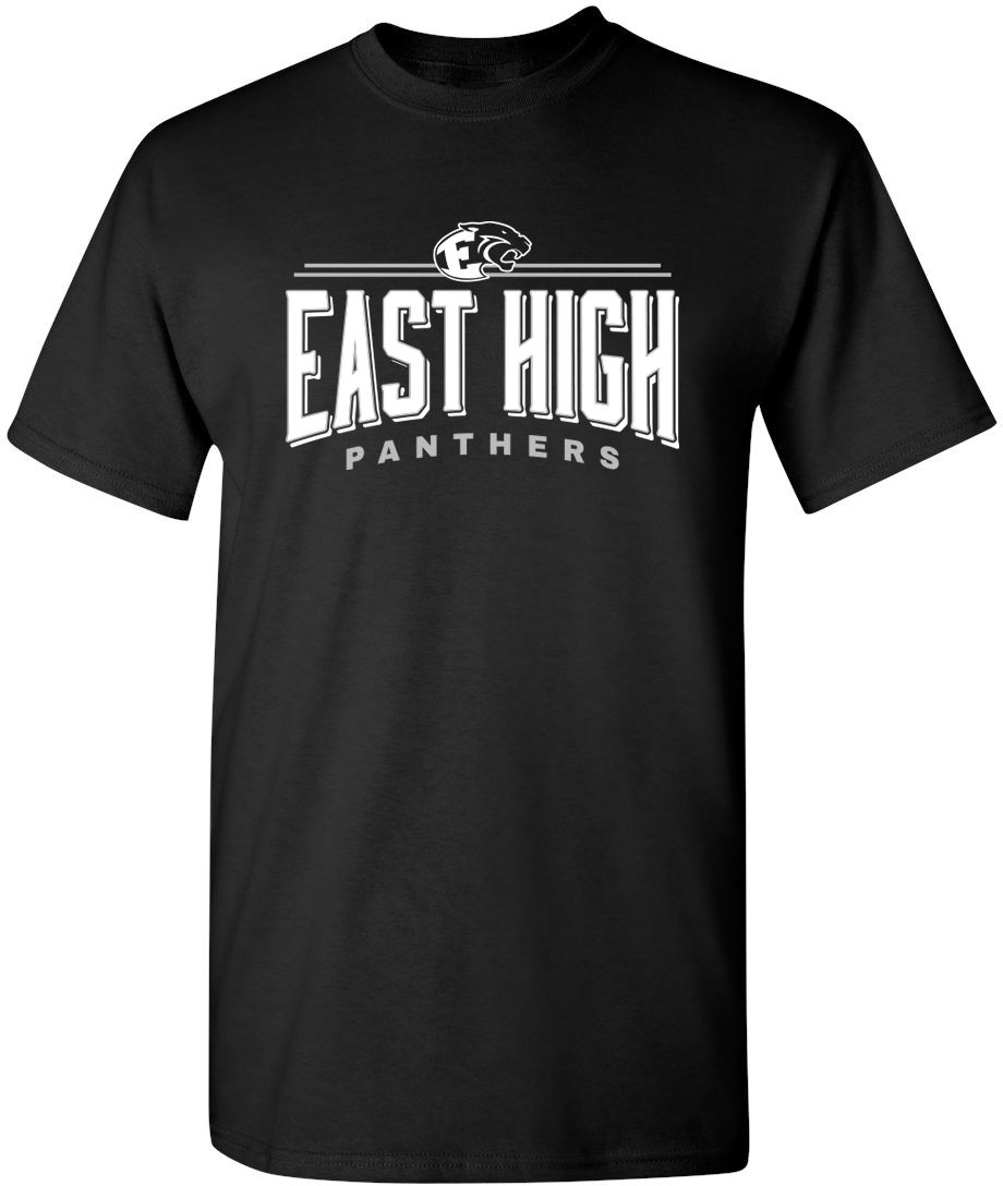 Pel Athletic Adult Central Dauphin East High Black T-Shirt