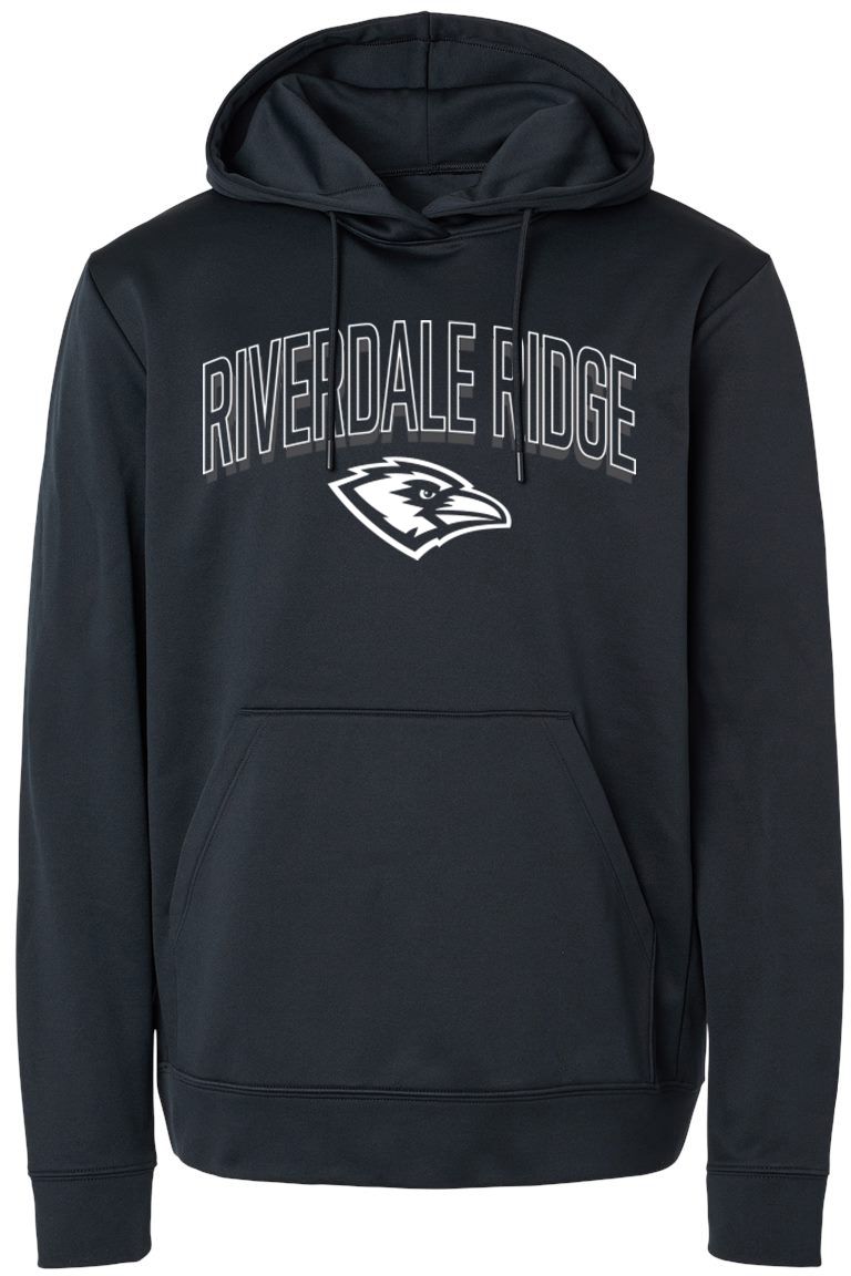 Pel Athletic Adult Riverdale Ridge High School Black Pullover Hoodie