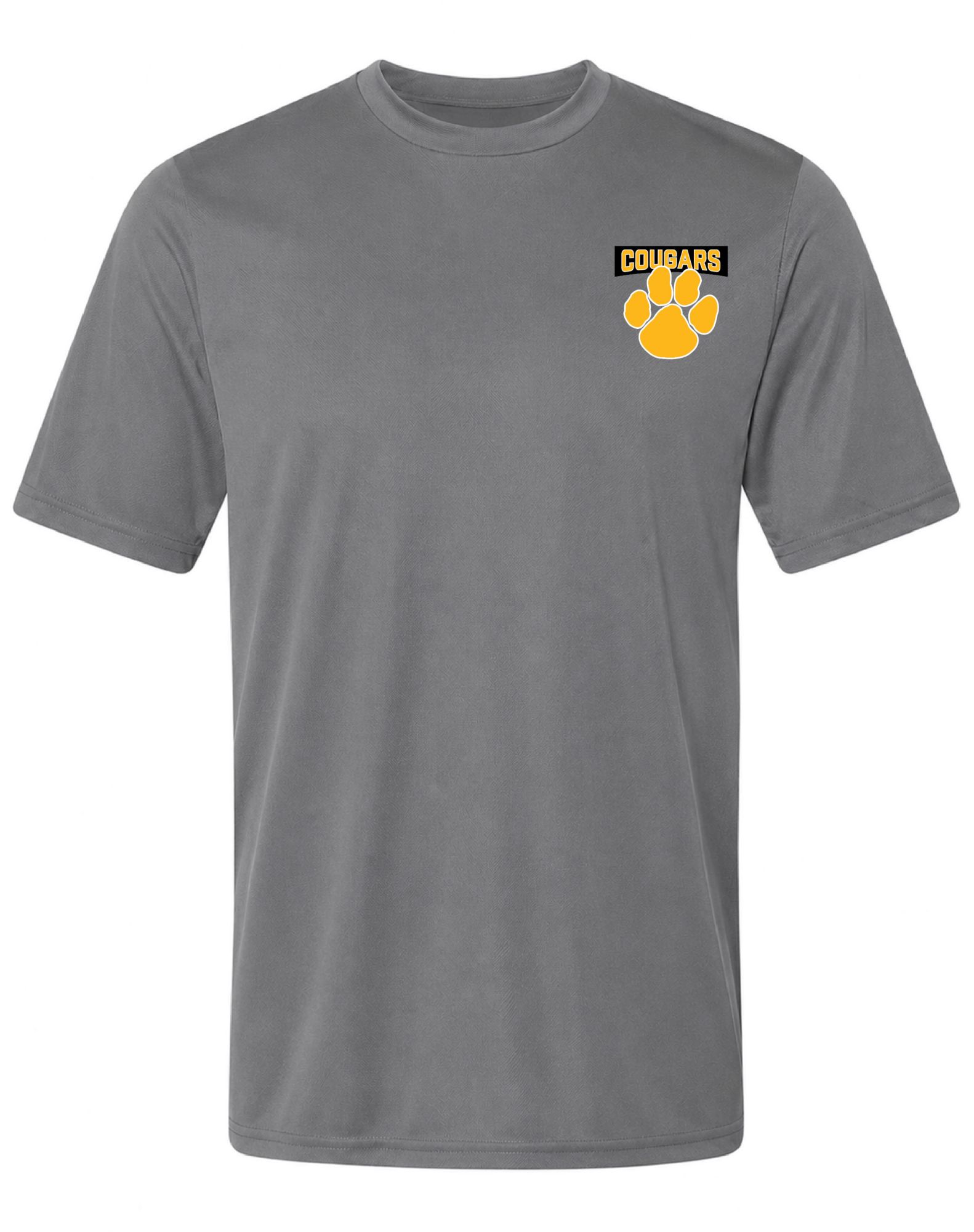 Pel Athletic Adult Commack High School Steel Gray T-Shirt