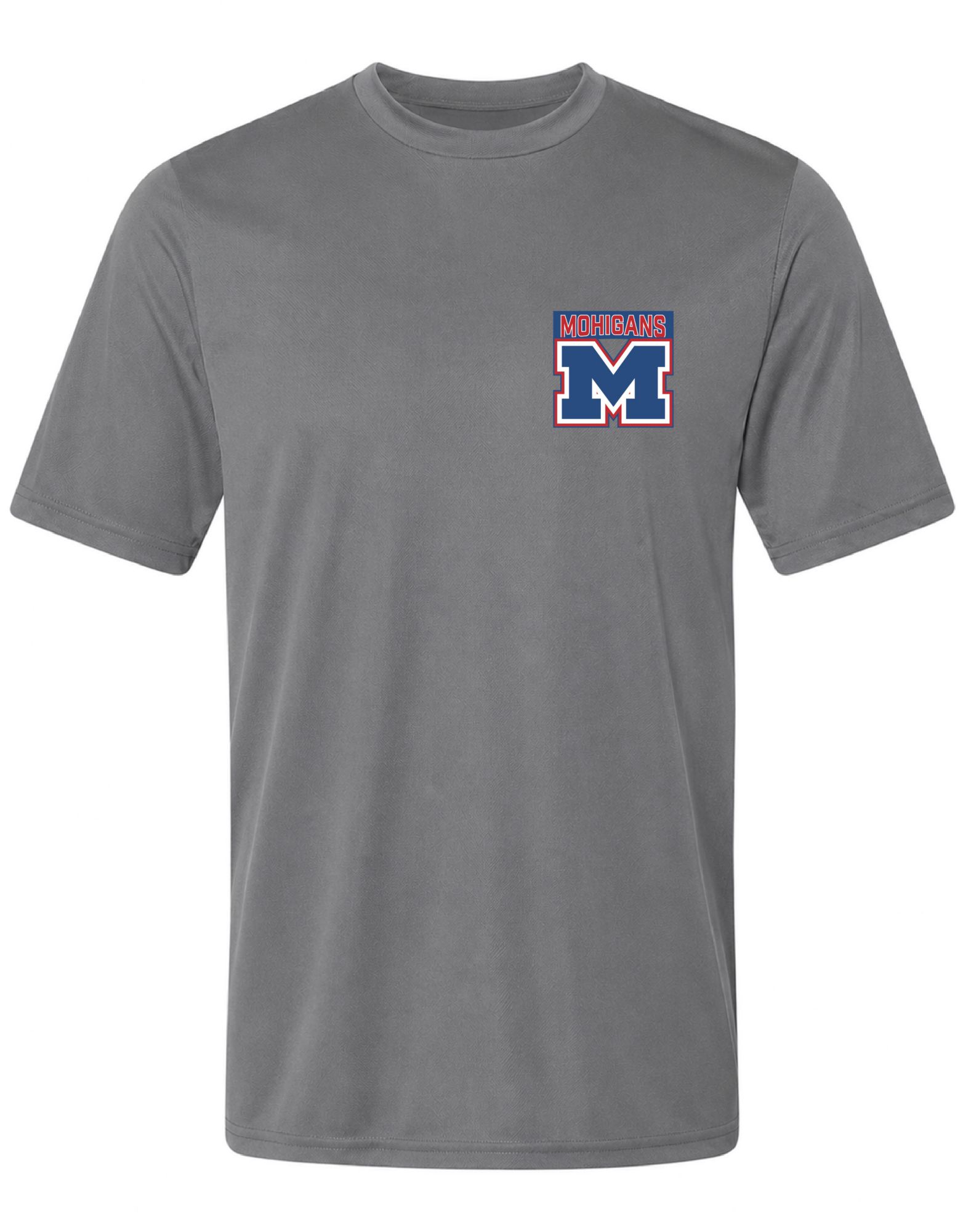 Pel Athletic Adult Morgantown High School &nbsp; Steel Gray T-Shirt