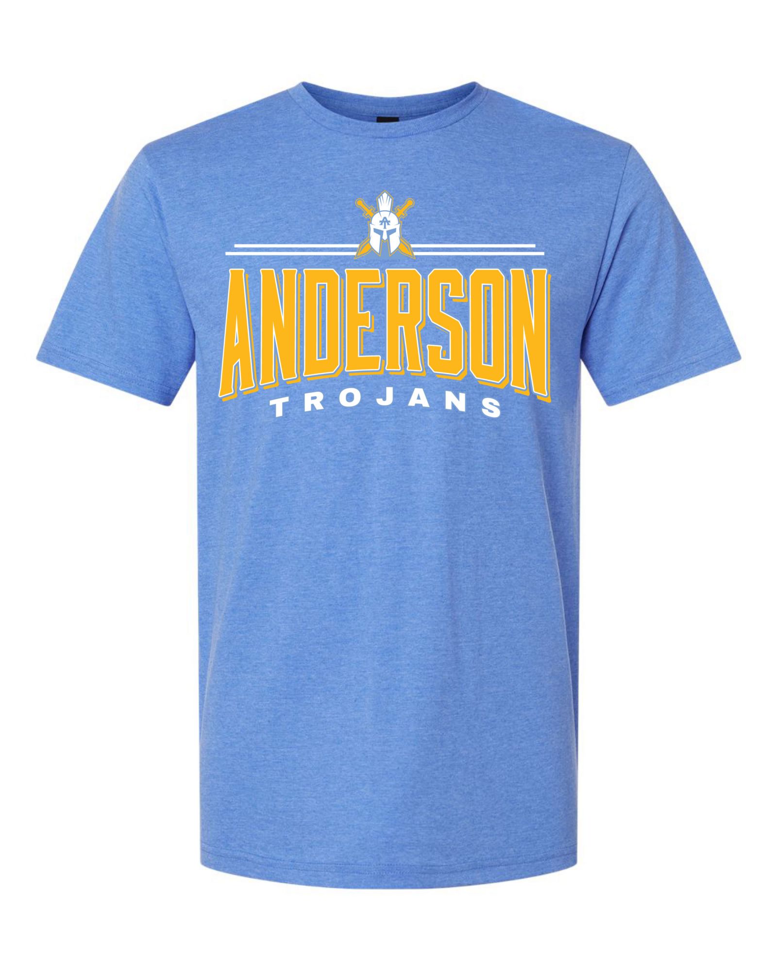 Pel Athletic Men's Anderson High School Blue T-Shirt