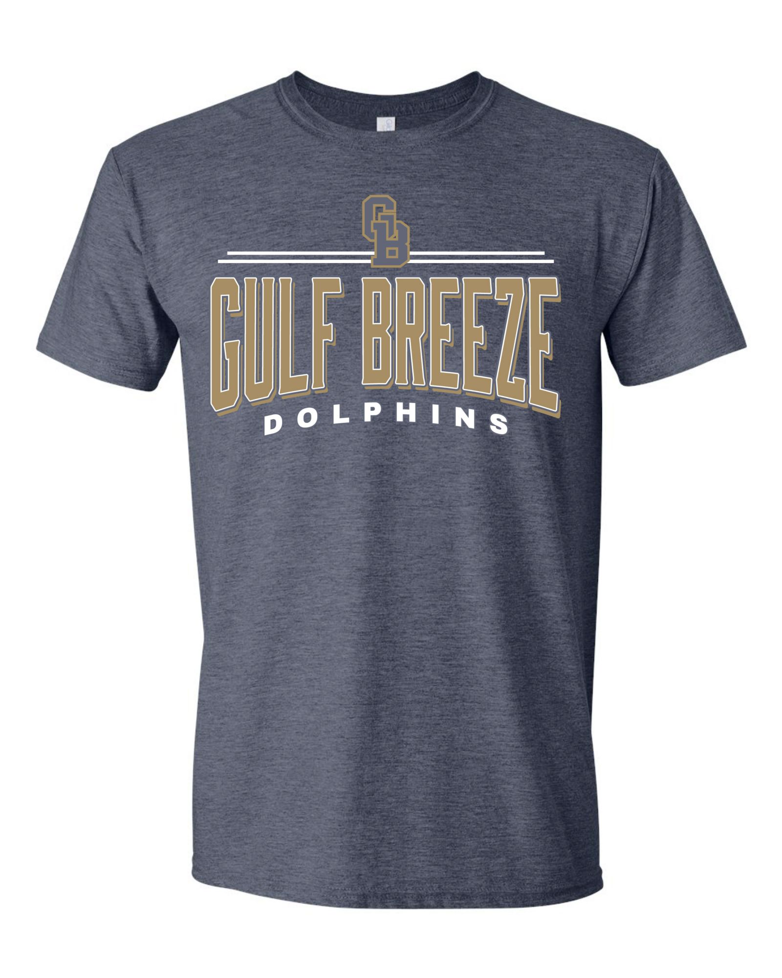 Pel Athletic Men's Gulf Breeze High School Navy T-Shirt