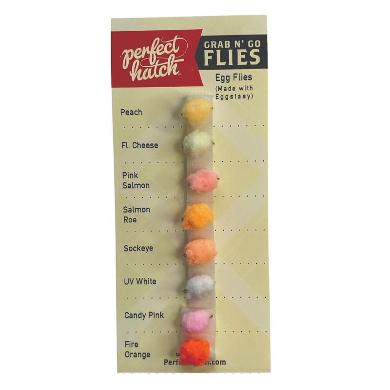 Perfect Hatch Grab n Go Egg Fly Assortment