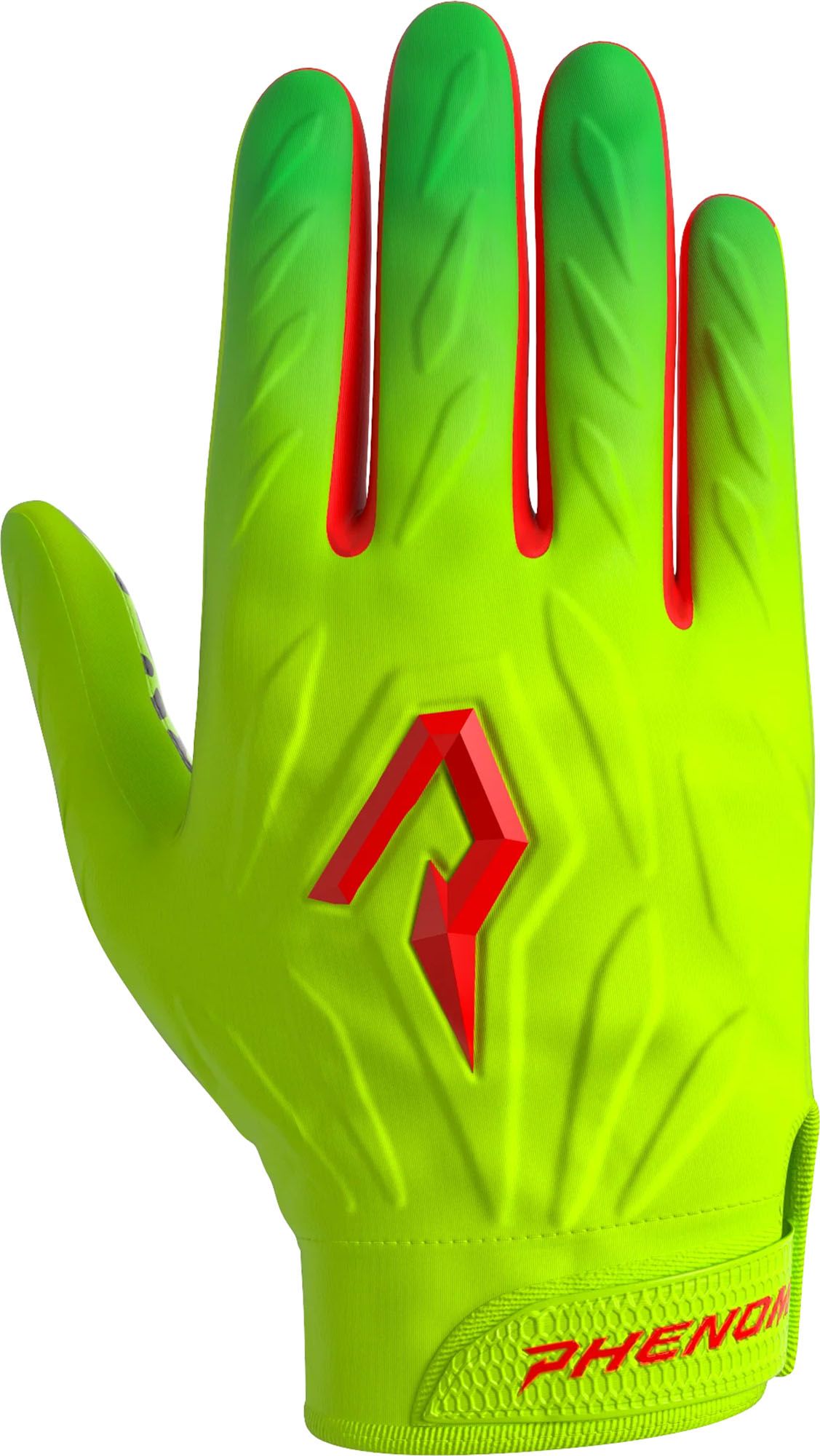 Phenom Elite Youth Quantum Fierce Leopard Padded Football Gloves
