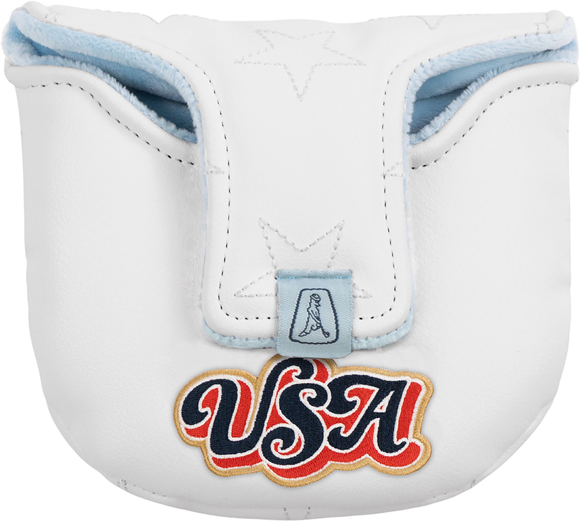 PING Red, White & Golf Mallet Putter Headcover
