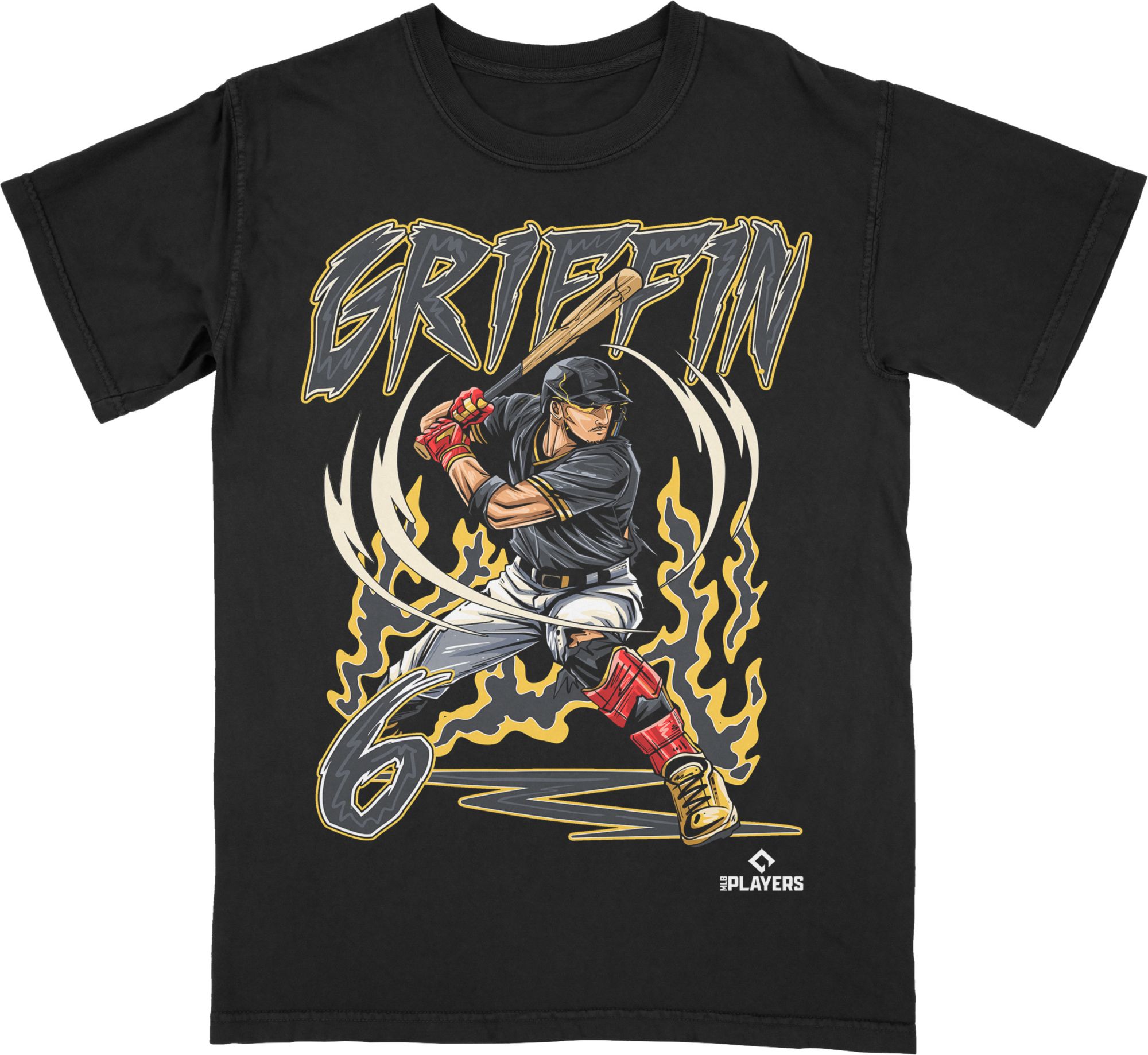 Planet Euphoria Adult Pittsburgh Black Konnor Griffin T-Shirt