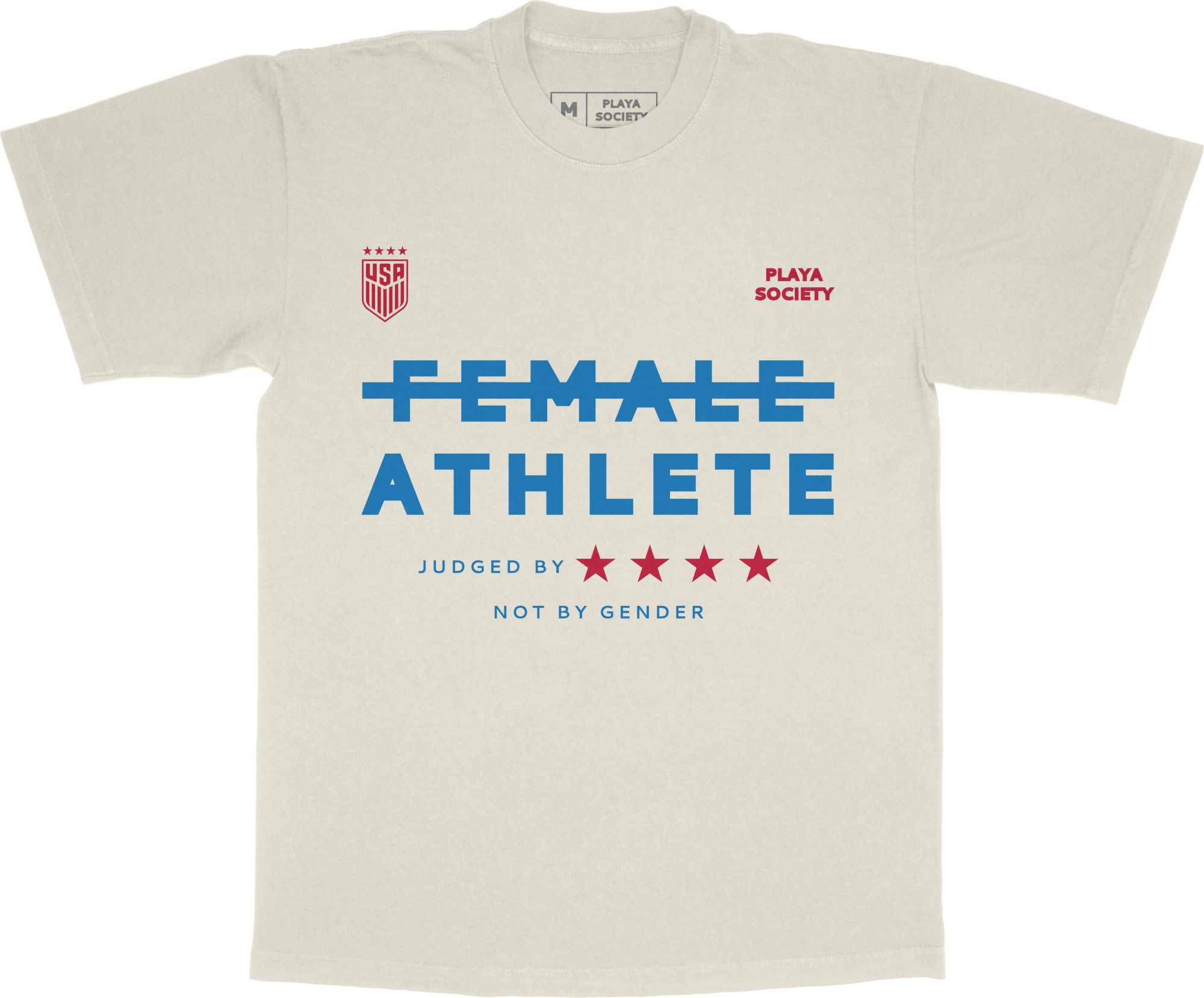 PLAYA SOCIETY Adult USWNT 'Female Athlete' T-Shirt