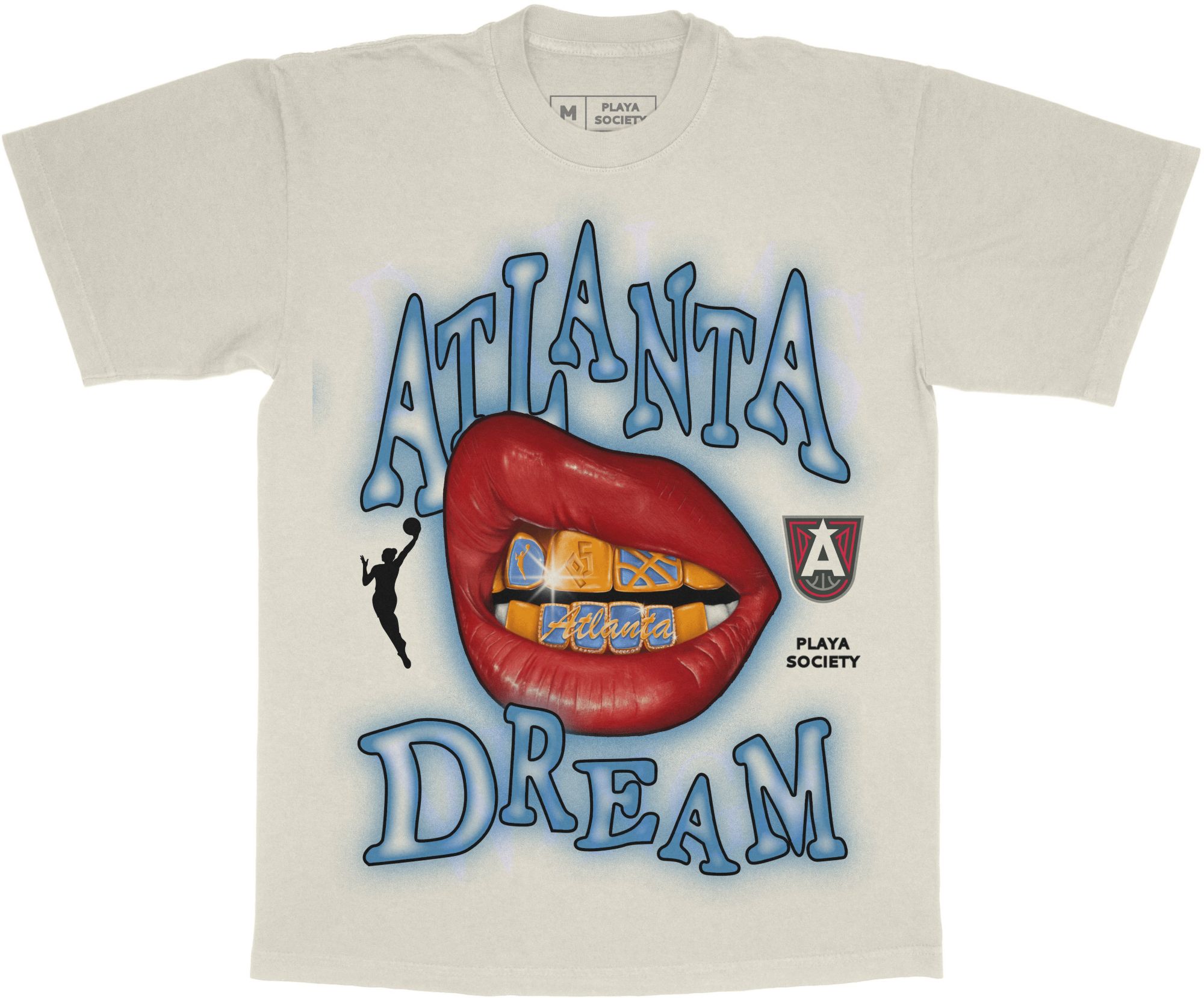 PLAYA SOCIETY Adult Atlanta Dream Grill Sketch T-Shirt