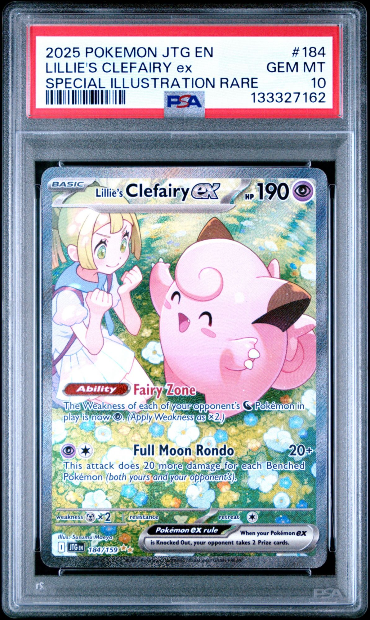 2022 Pokemon Sword & Shield Brilliant Stars Tg15 Full Art/Sylveon Vmax PSA 10