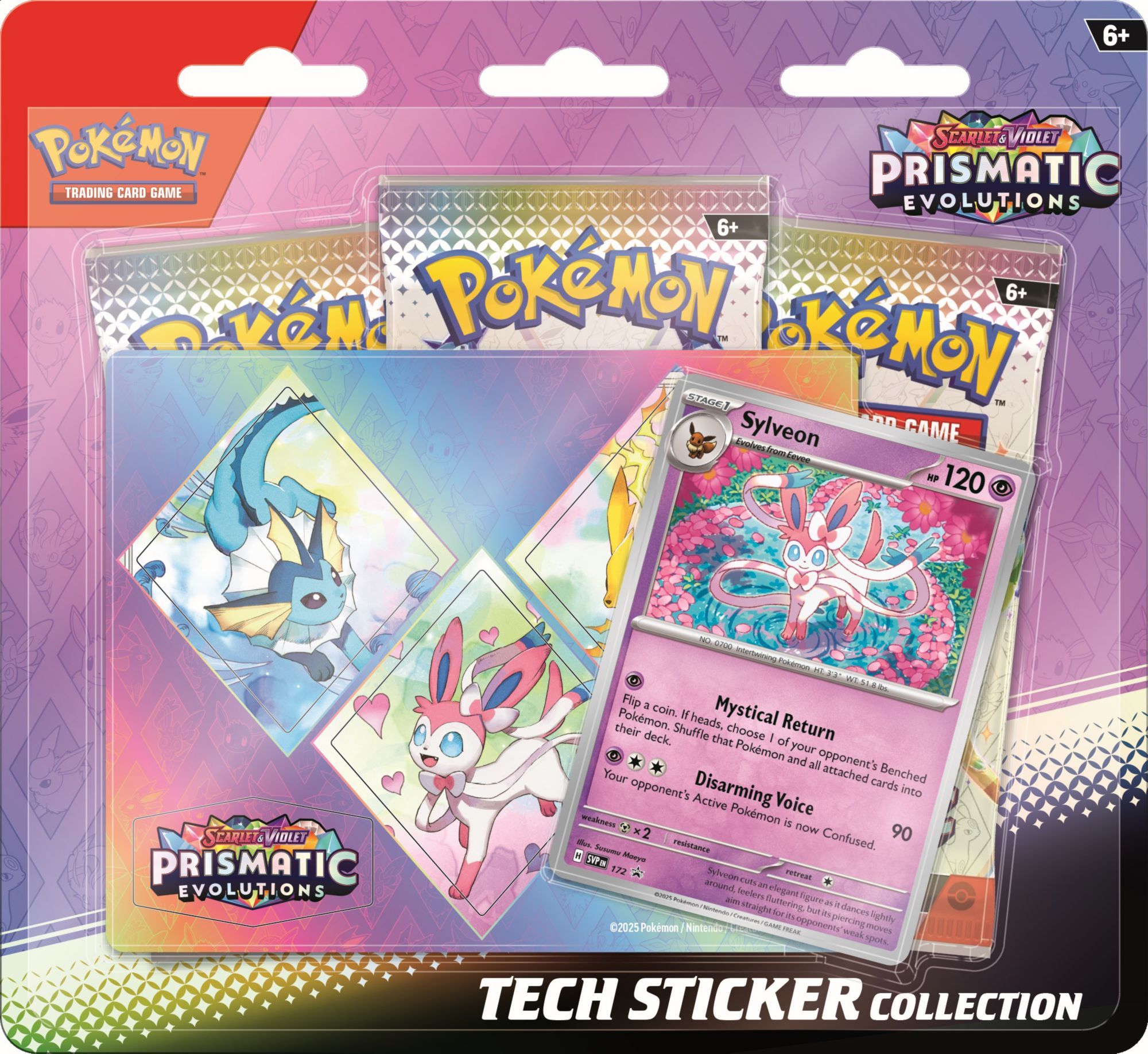 Pokémon TCG: Prismatic Evolutions Tech Sticker