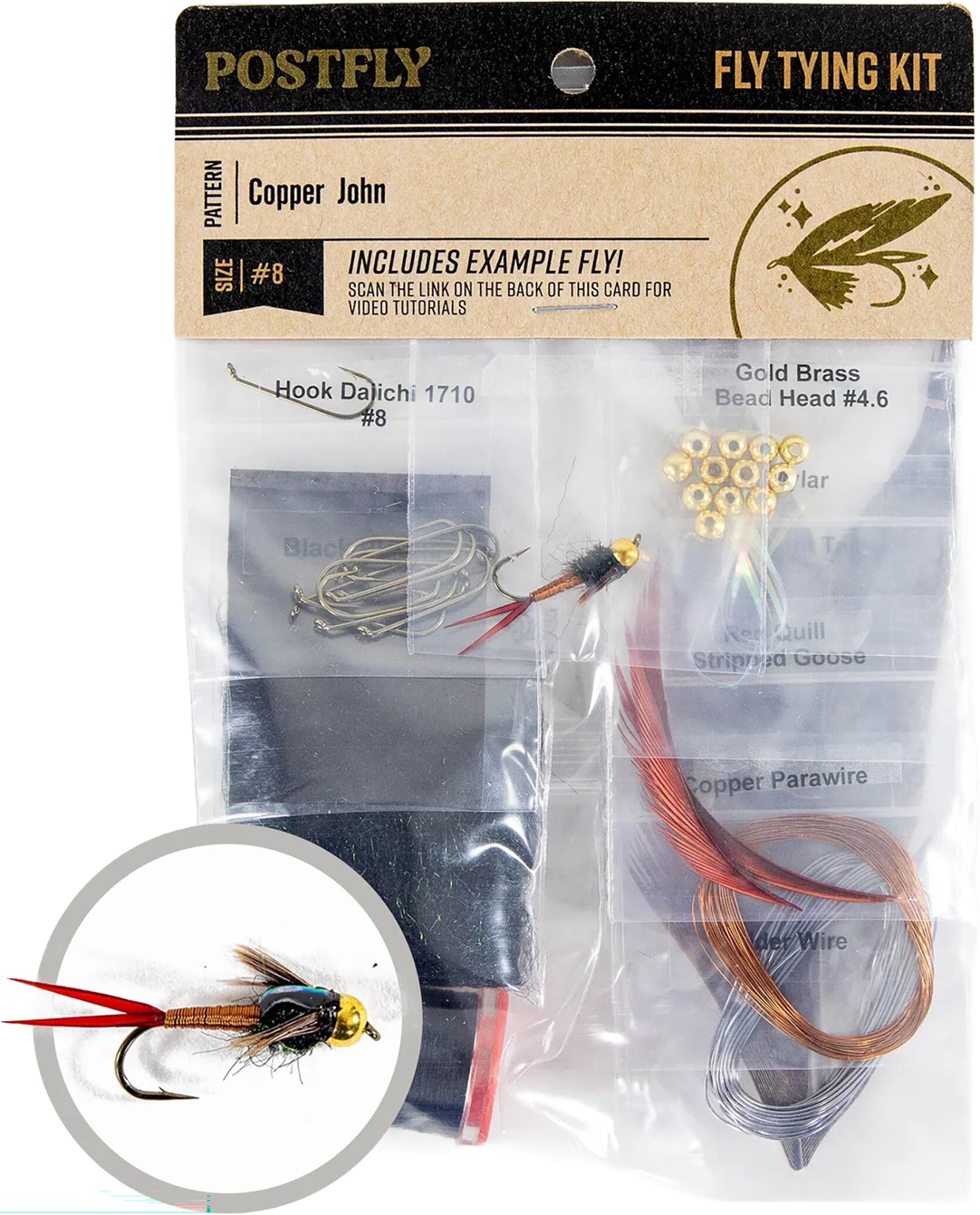 Postfly Copper John Tie Kit