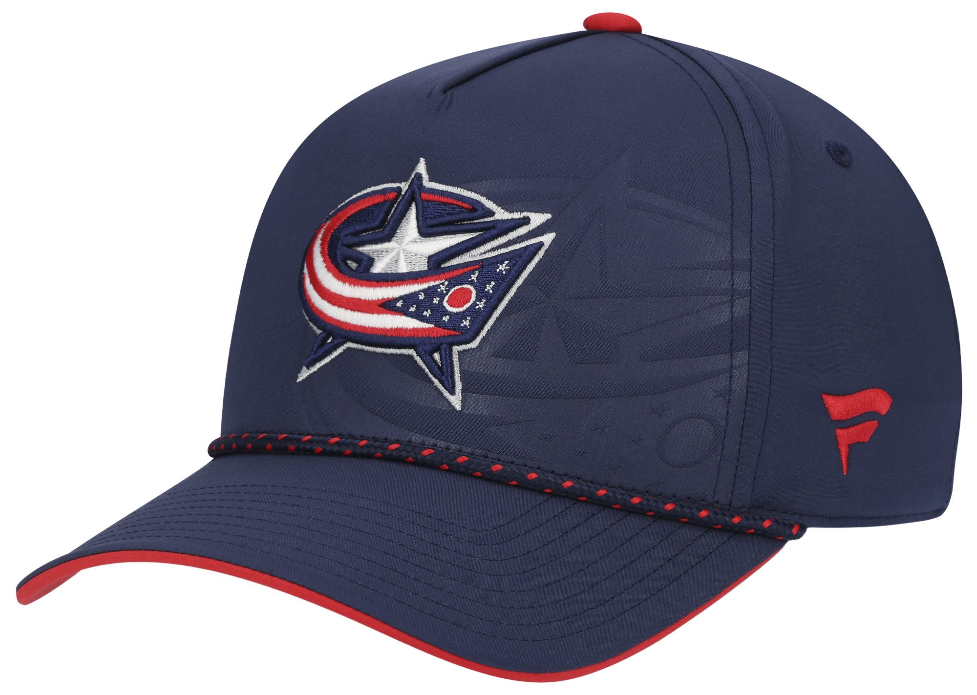 NHL Adult Columbus Blue Jackets Navy 2026 Draft A-Frame Snapback Adjustable Hat